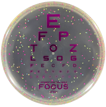 Discraft Focus – CryZtal FLX Confetti | Ledgestone Edition