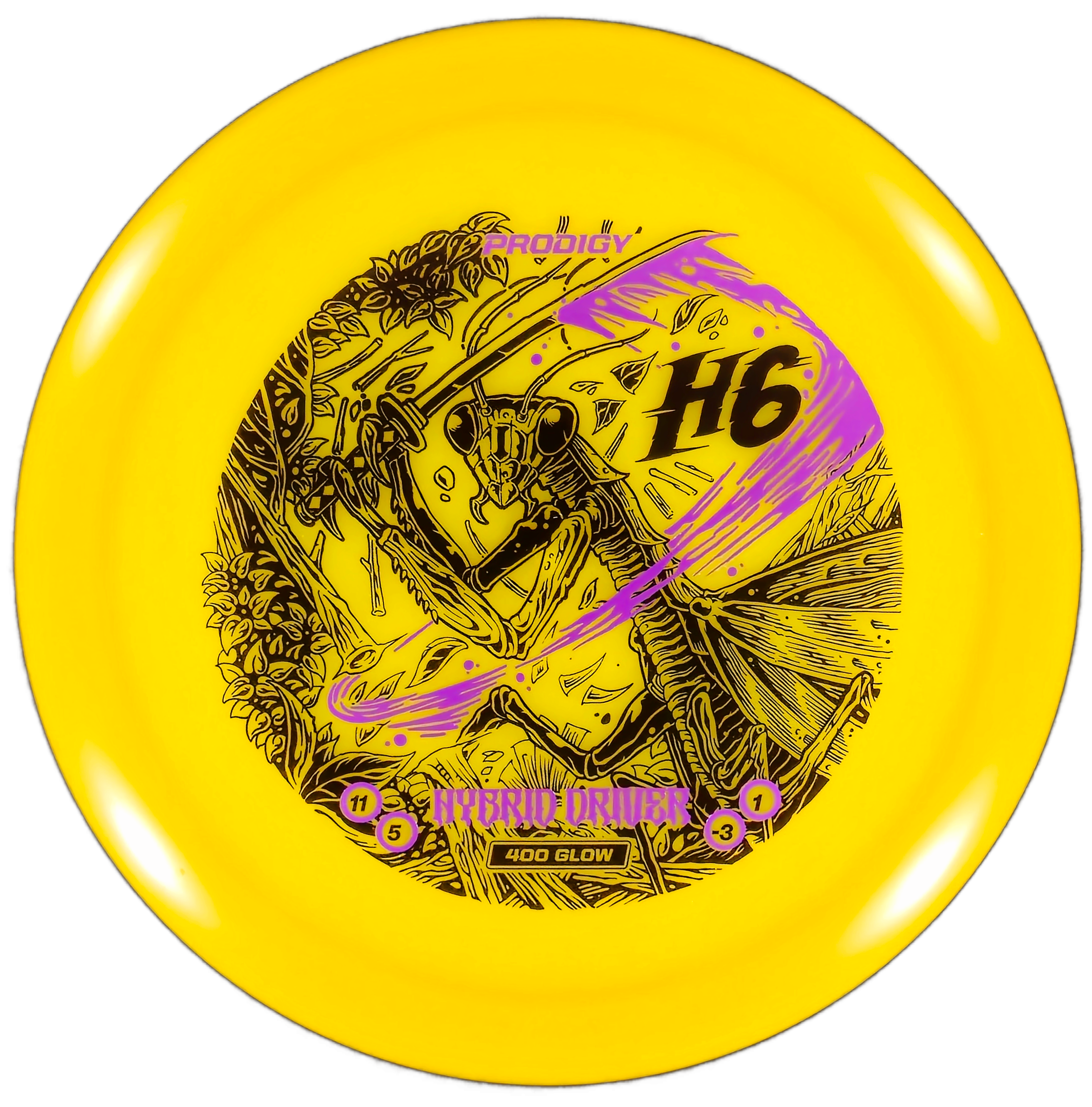 Prodigy H6 – 400 Glow Plastic (Slasher Stamp)