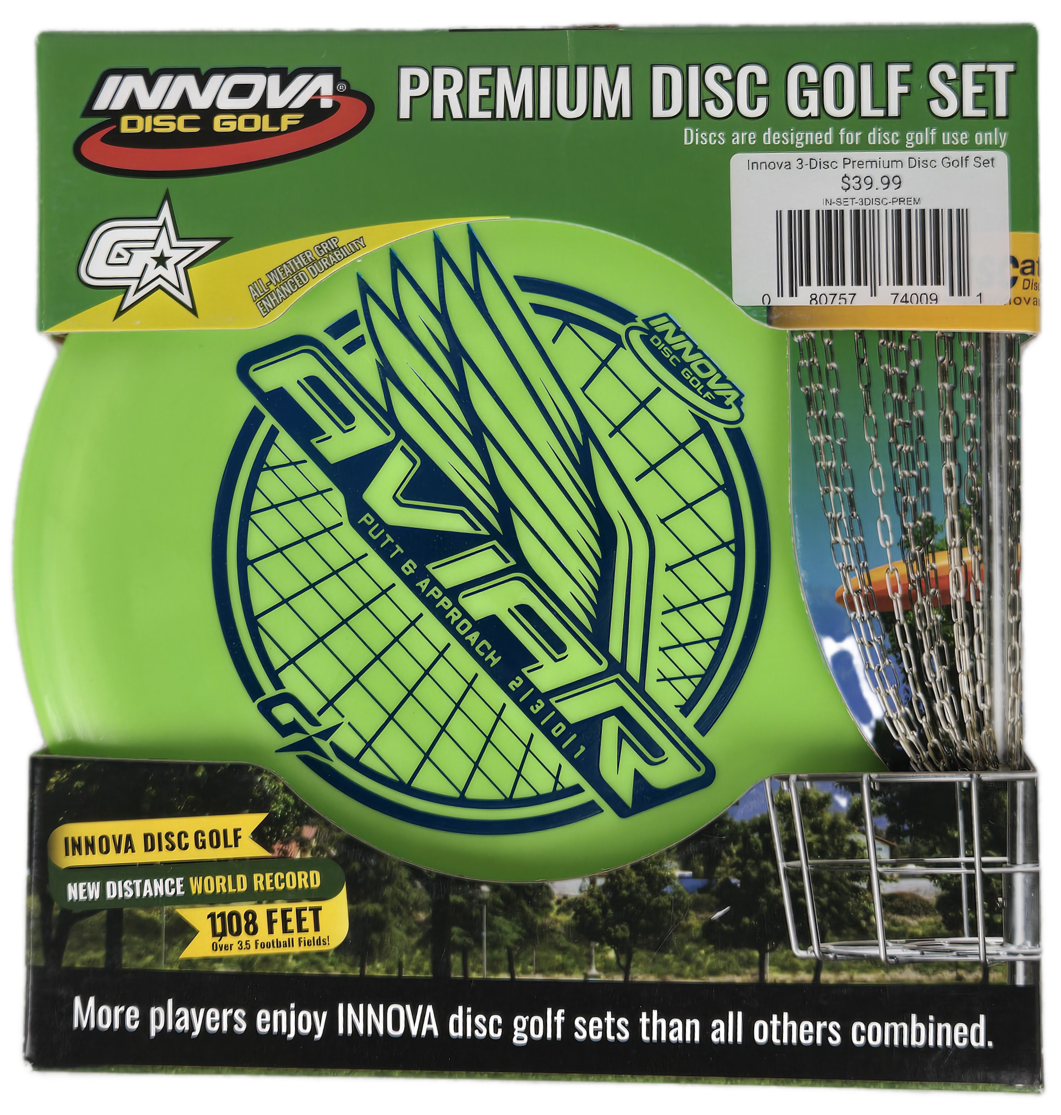 Innova 3-Disc Premium Disc Golf Set