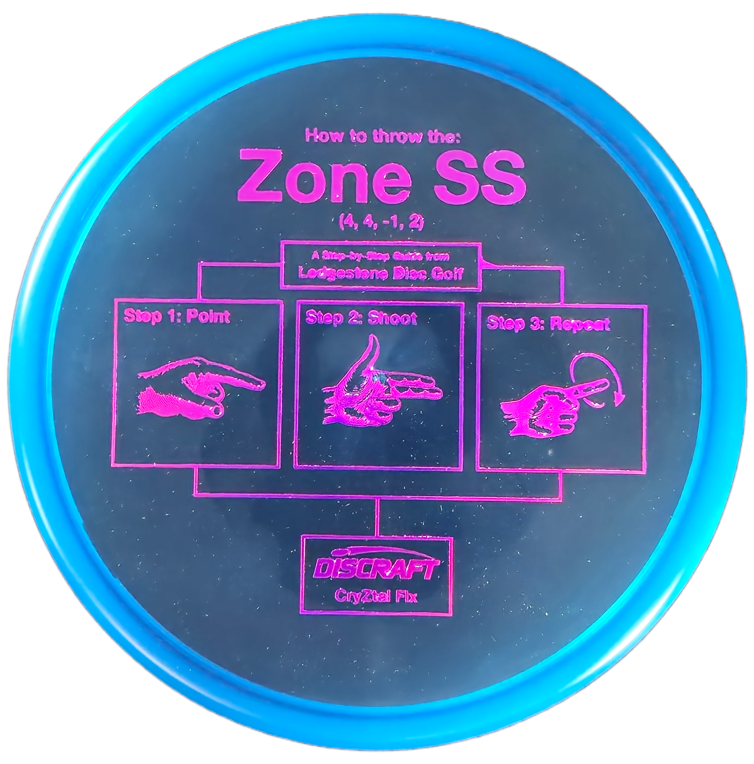 Discraft Zone SS – CryZtal FLX (Ledgestone 2026)