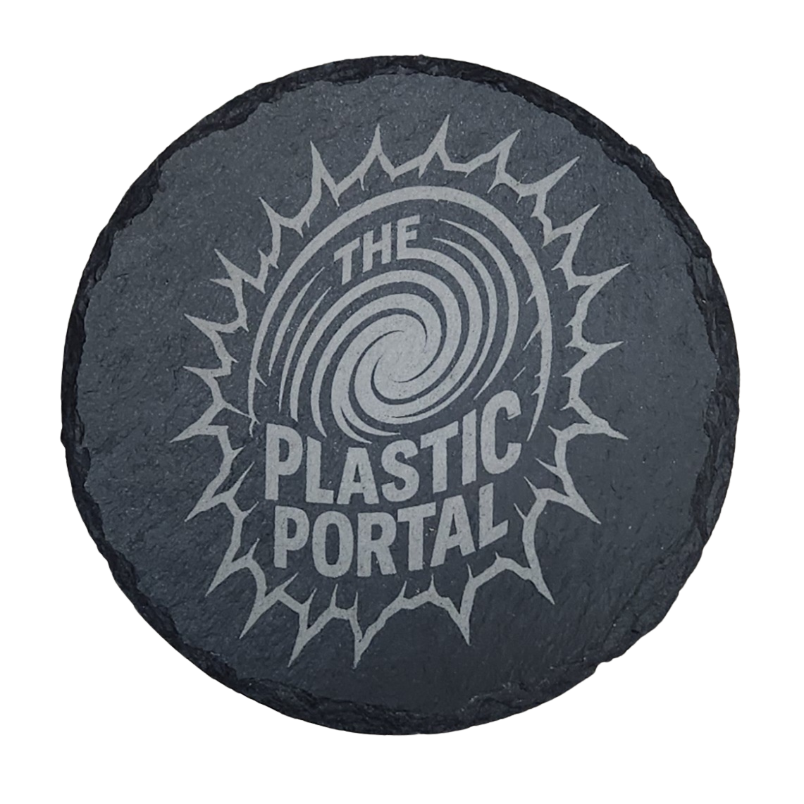 The Plastic Portal Rift Seal – Slate Coaster