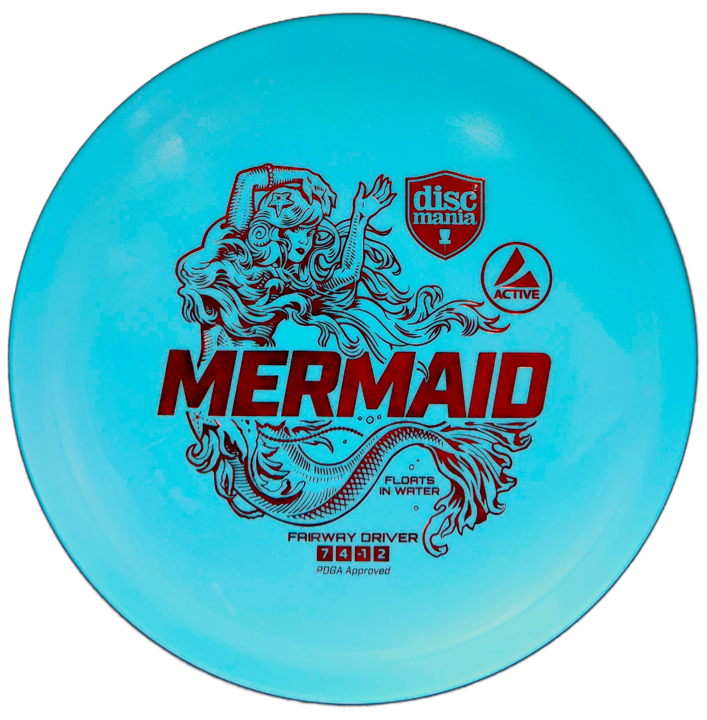 Discmania Mermaid - Lightweight Floating Fairway Driver