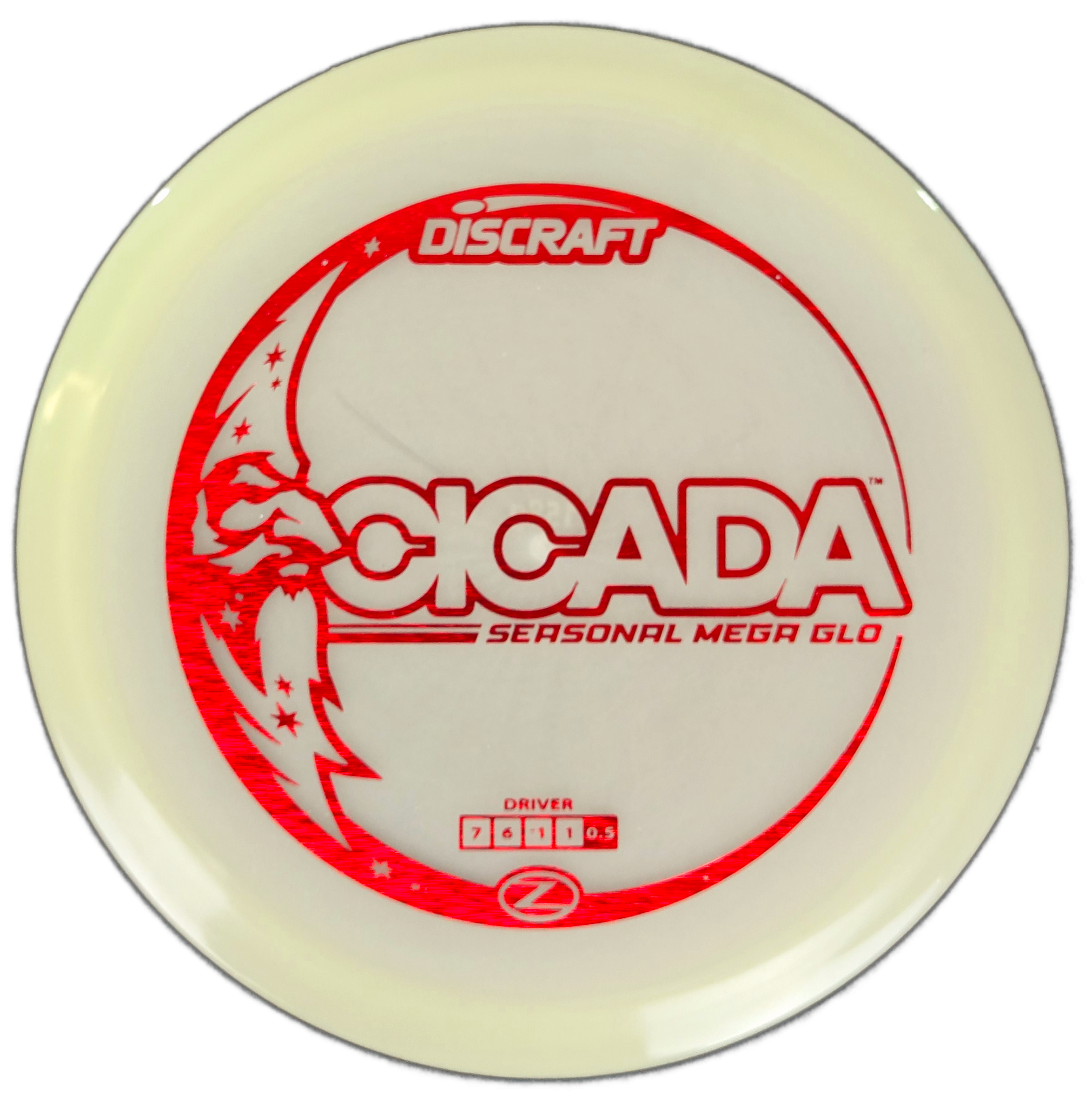 Discraft Cicada – Seasonal Mega Glo (Lightweight)