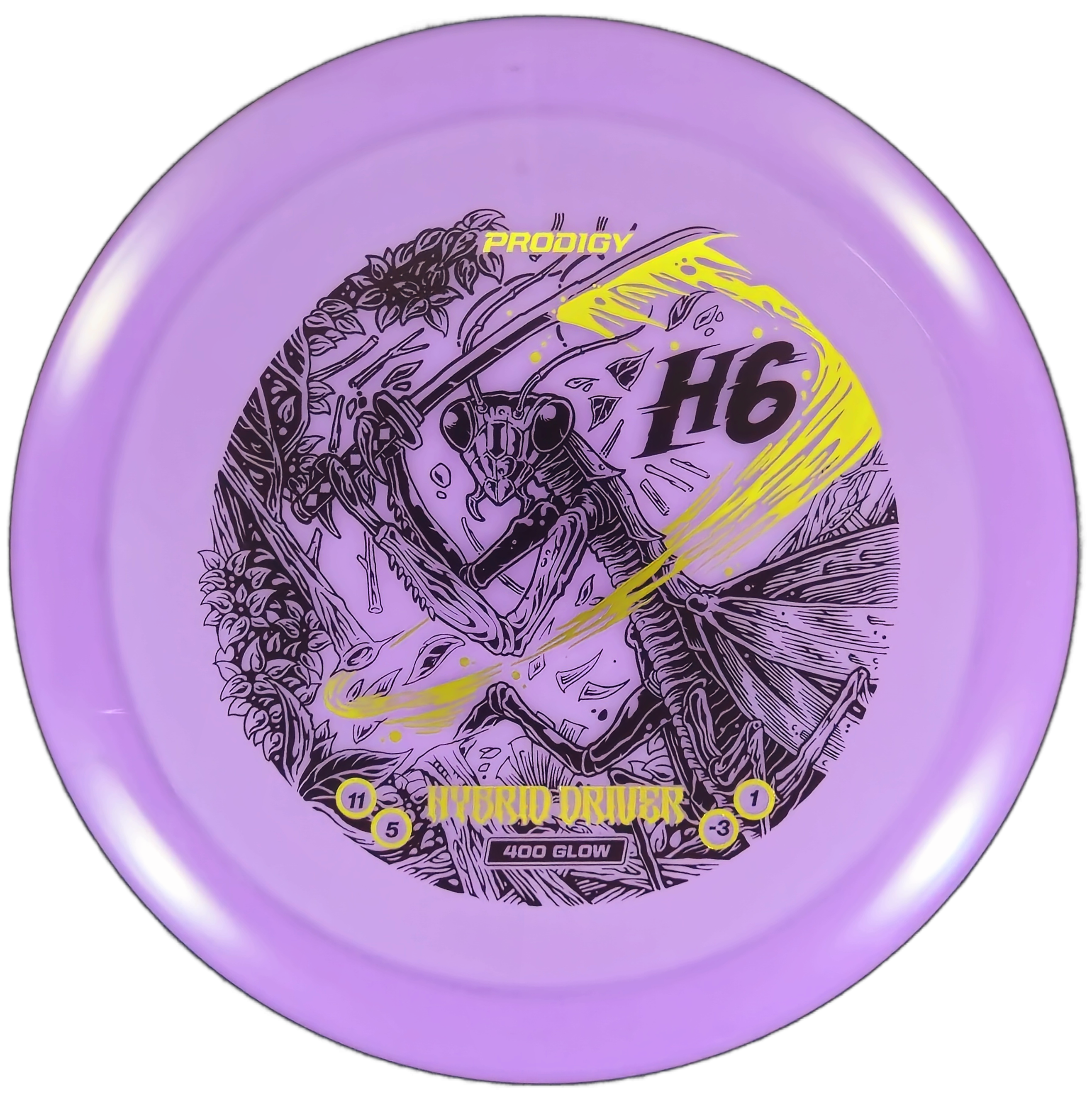 Prodigy H6 – 400 Glow Plastic (Slasher Stamp)