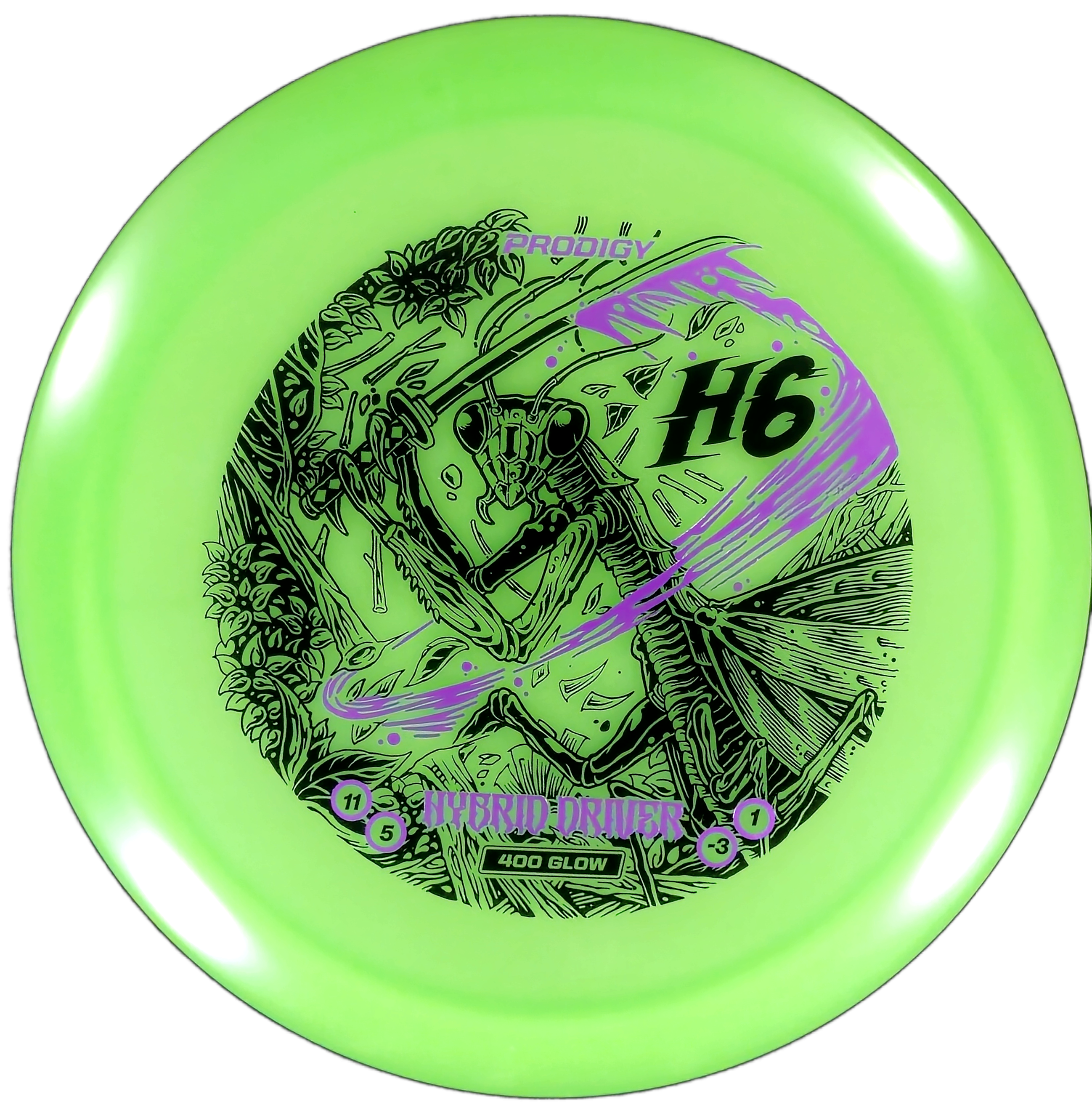 Prodigy H6 – 400 Glow Plastic (Slasher Stamp)