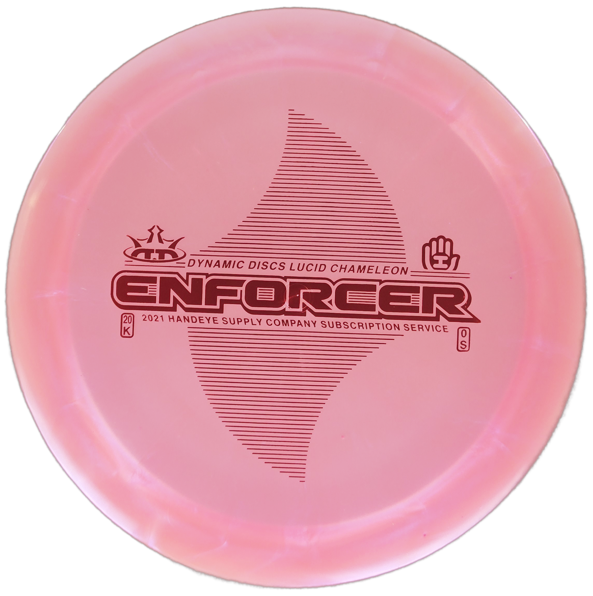Dynamic Discs Enforcer – 2021 Handeye Supply Co (Lucid Chameleon)