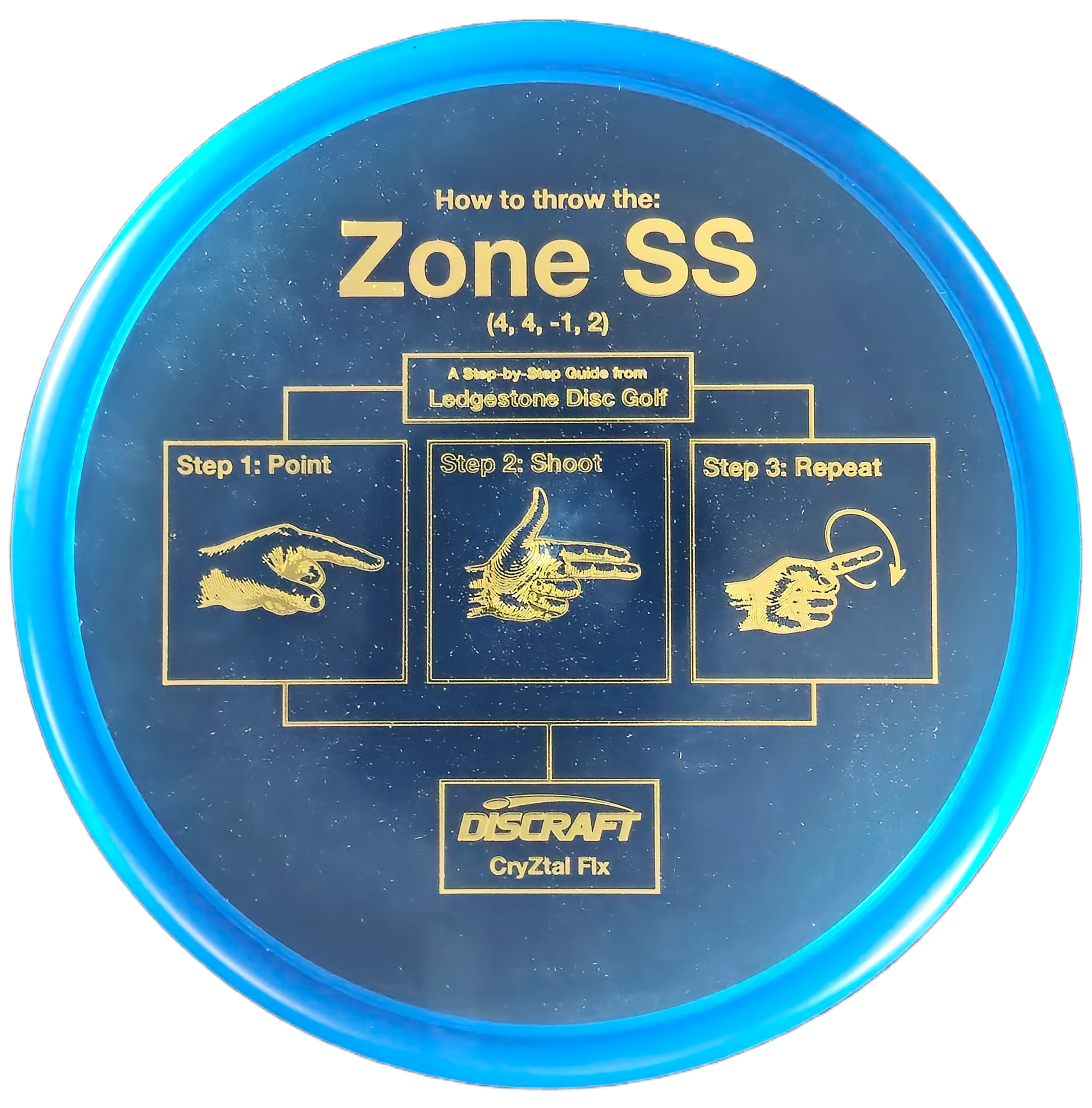 Discraft Zone SS – CryZtal FLX (Ledgestone 2026)