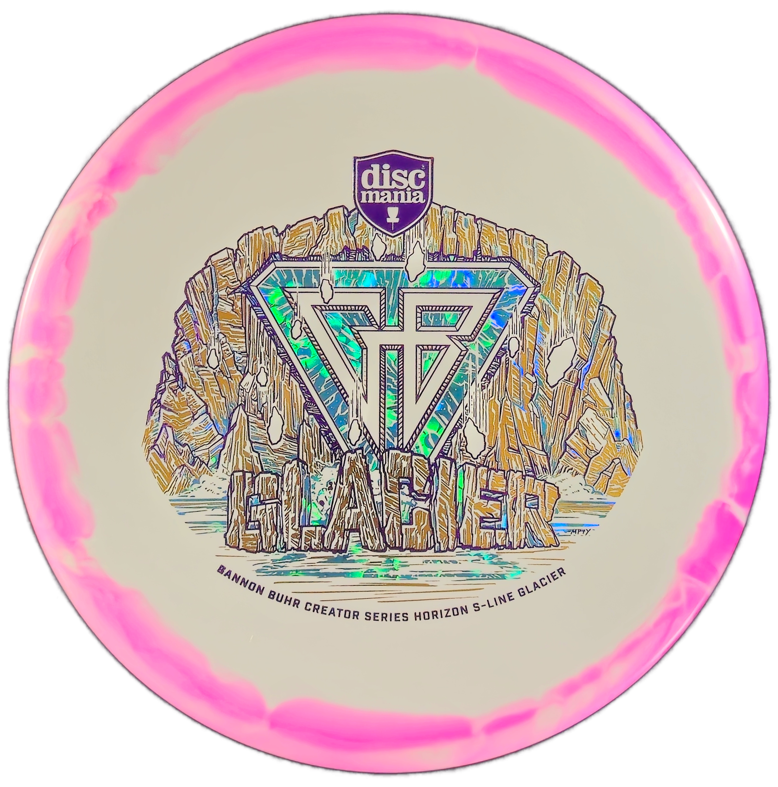 Discmania Glacier – Gannon Buhr Creator Series Horizon S-Line (Triple Foil)