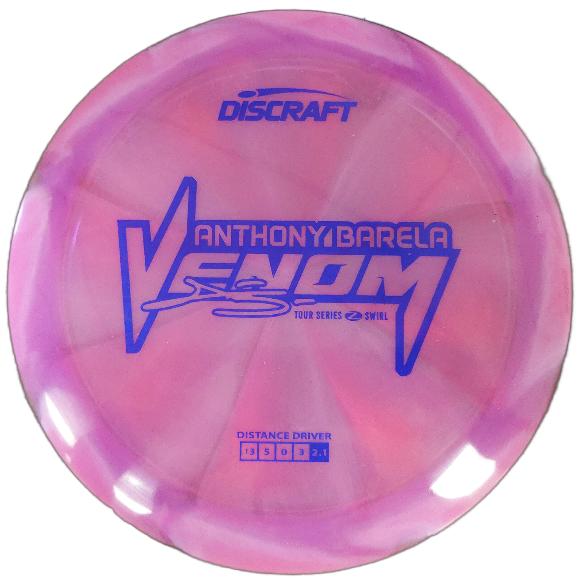 Discraft Venom - Anthony Barela Tour Series Z Swirl