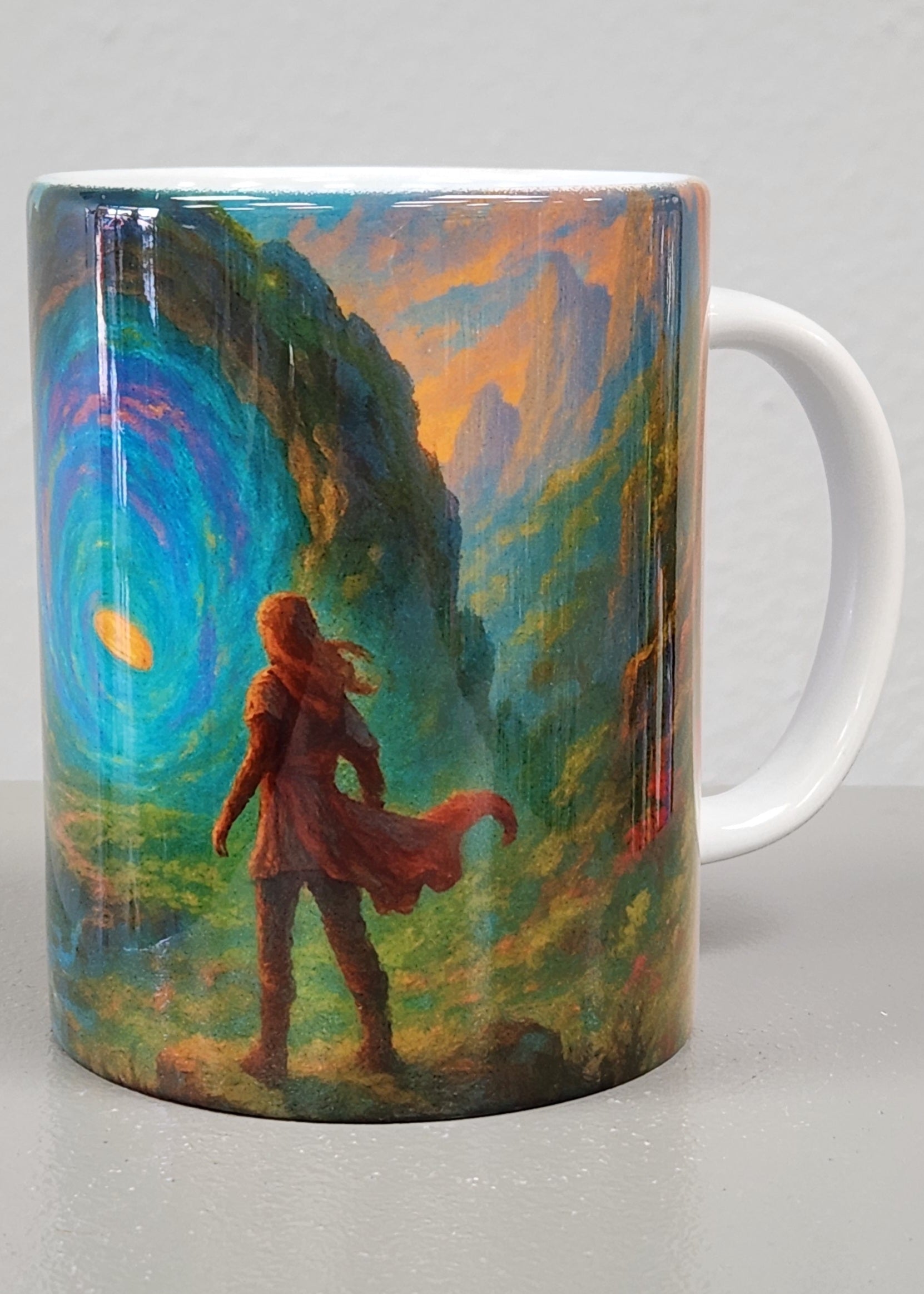 Voyage Through the Vortex – Disc Golf Mug