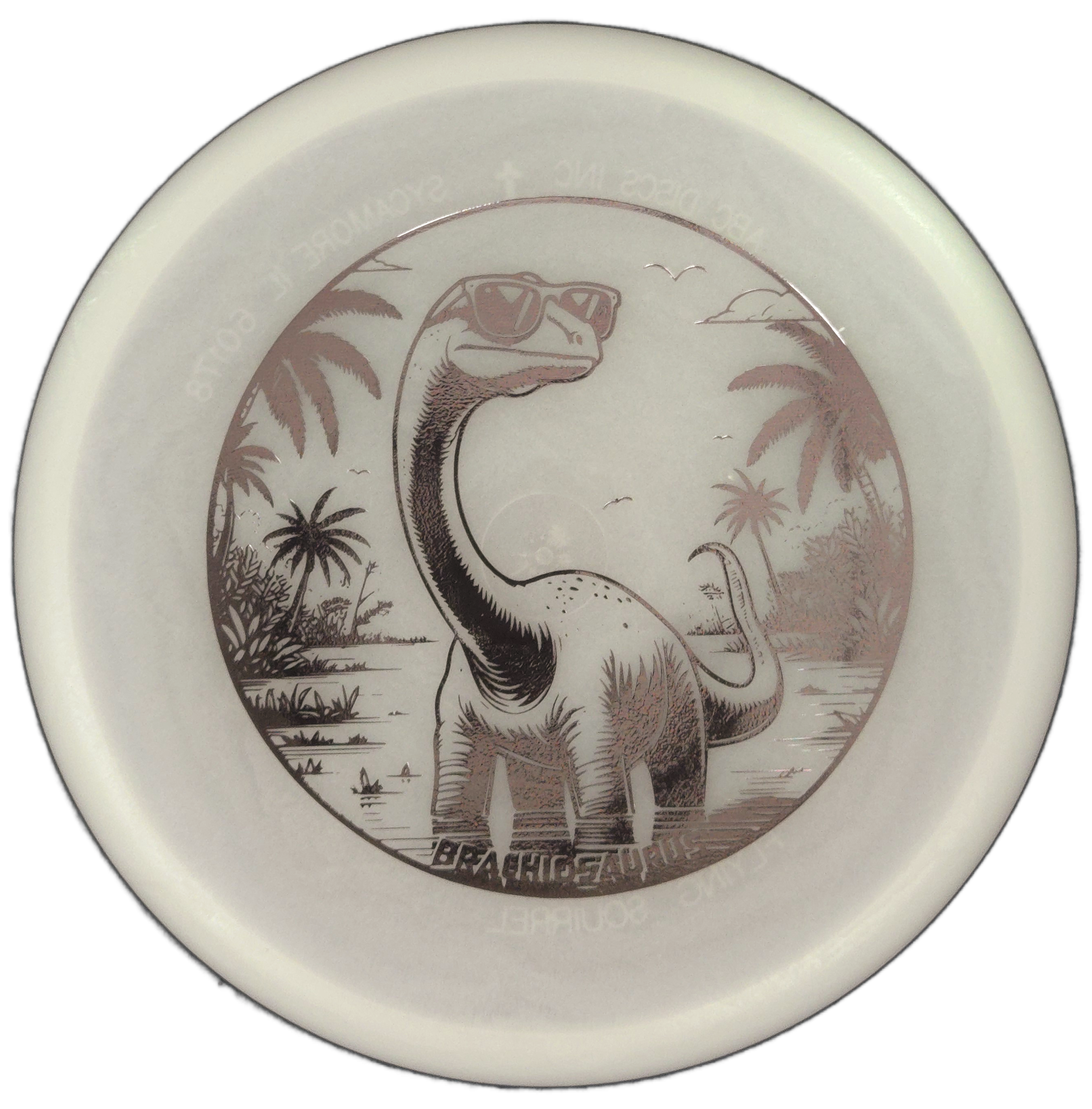 Dino Discs Brachiosaurus - Glow Lightweight Midrange Disc
