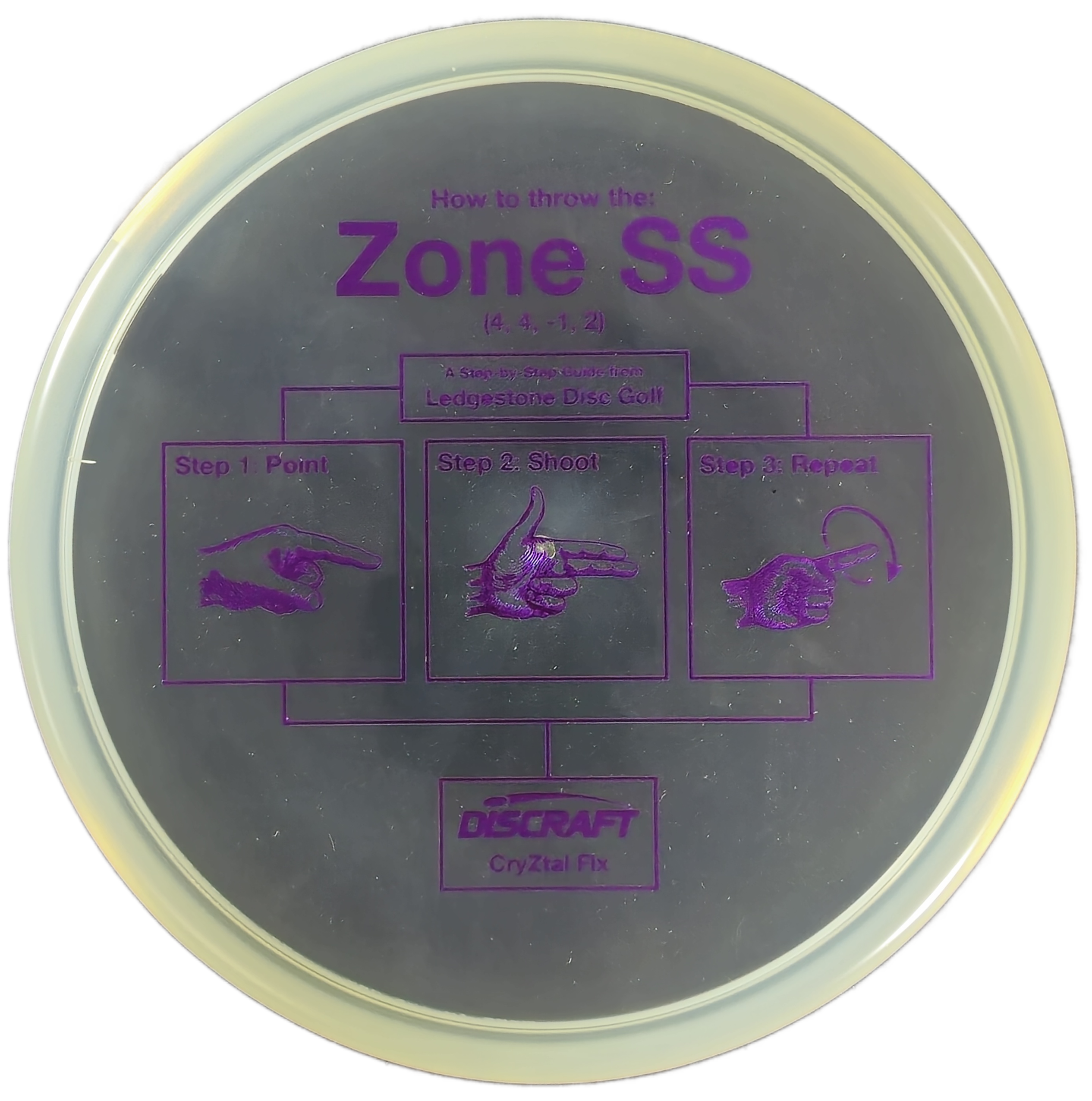 Discraft Zone SS – CryZtal FLX (Ledgestone 2026)