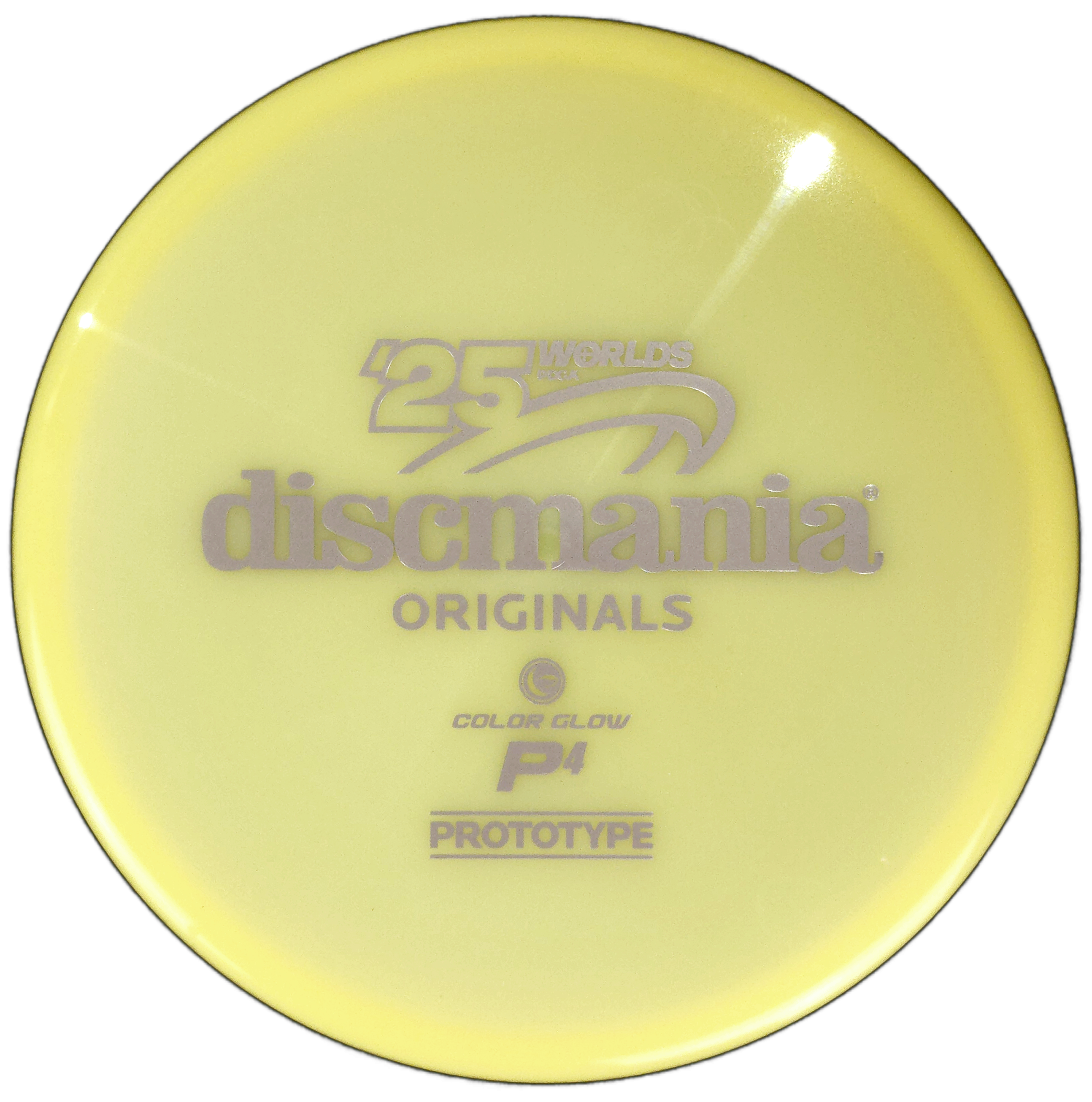 Discmania P4 - Prototype Color Glow - 2025 Worlds