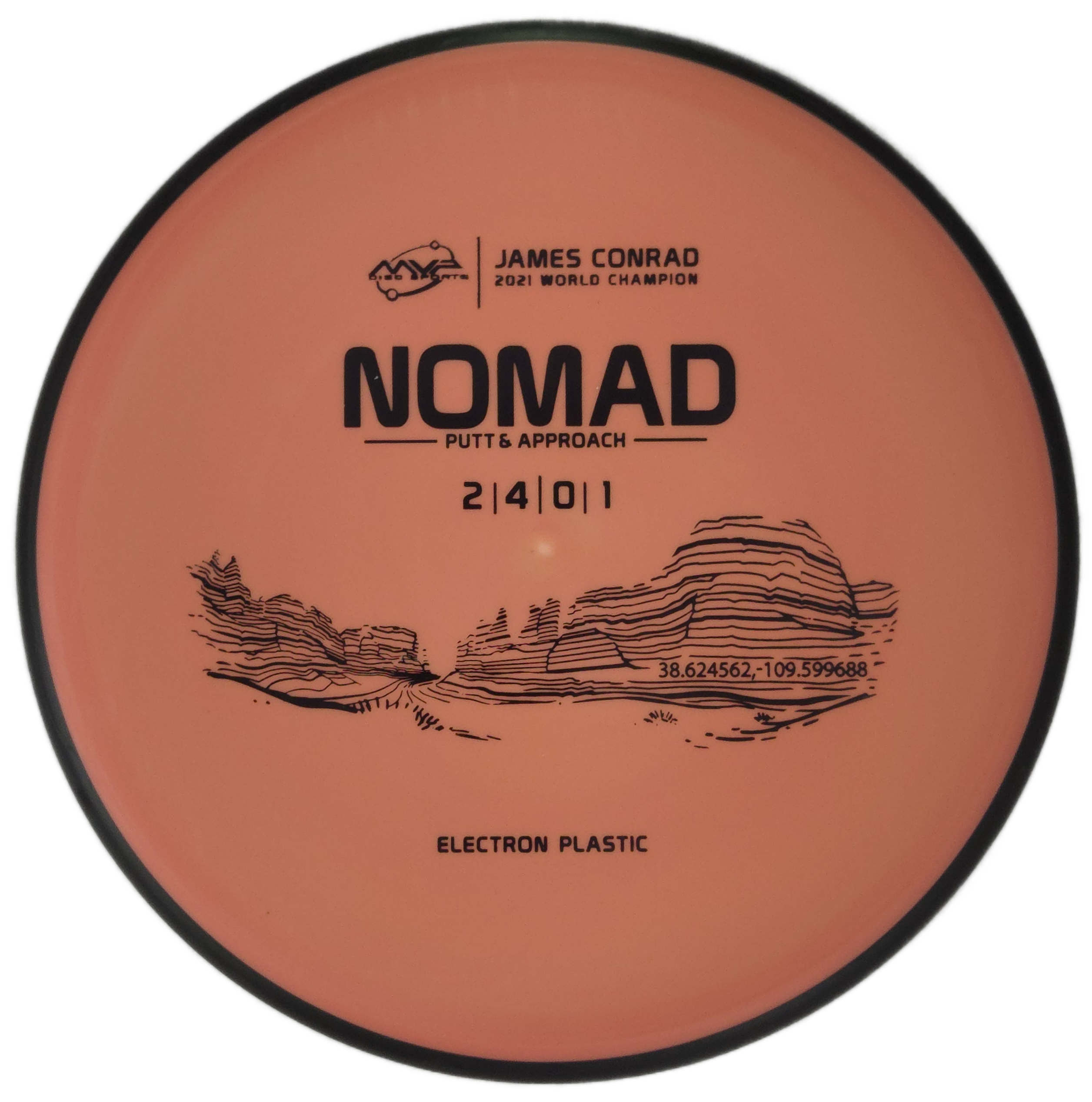MVP Nomad - Putt & Approach Disc | James Conrad