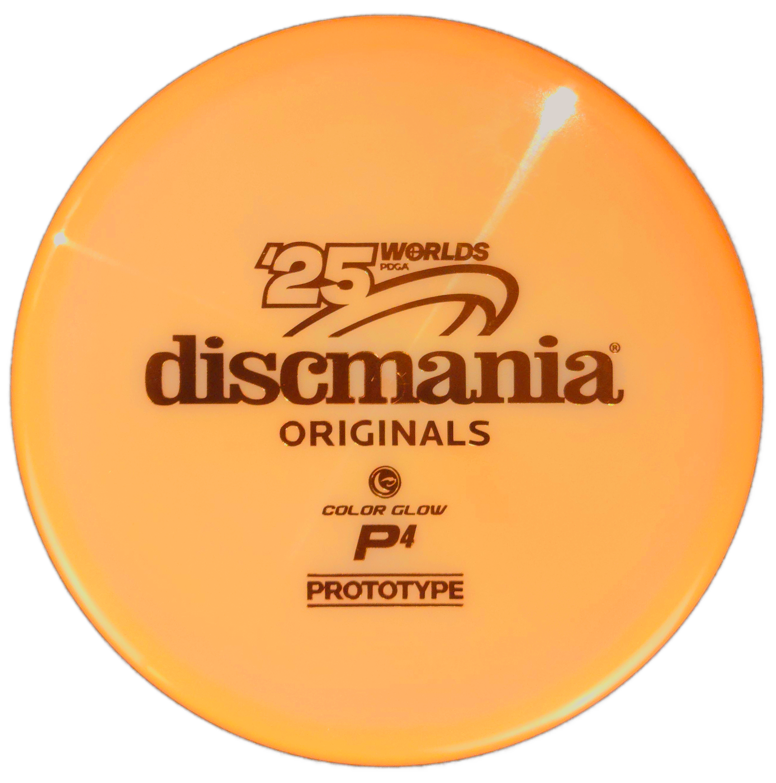 Discmania P4 - Prototype Color Glow - 2025 Worlds
