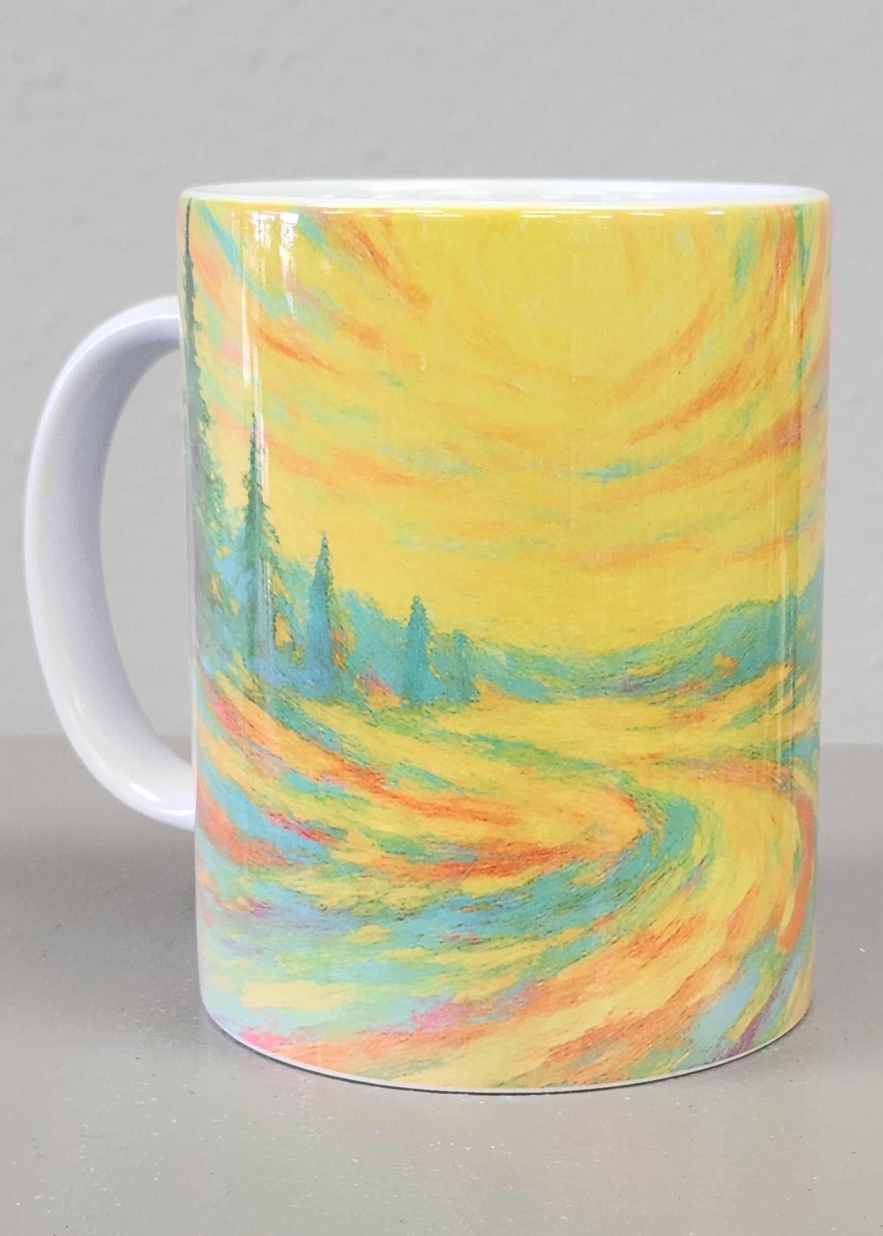 Sunset Fade - Disc Golf Mug