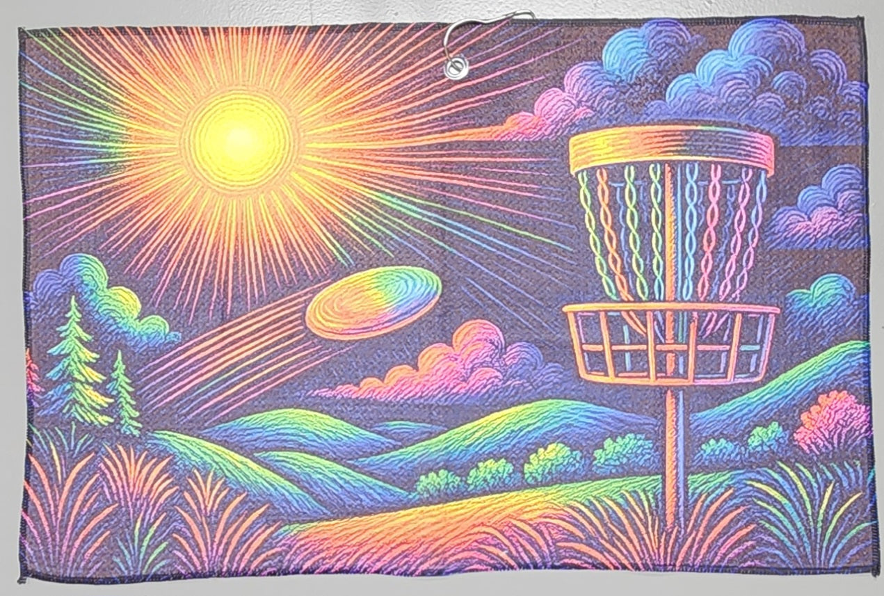 Disc at Dawn – Disc Golf Towel