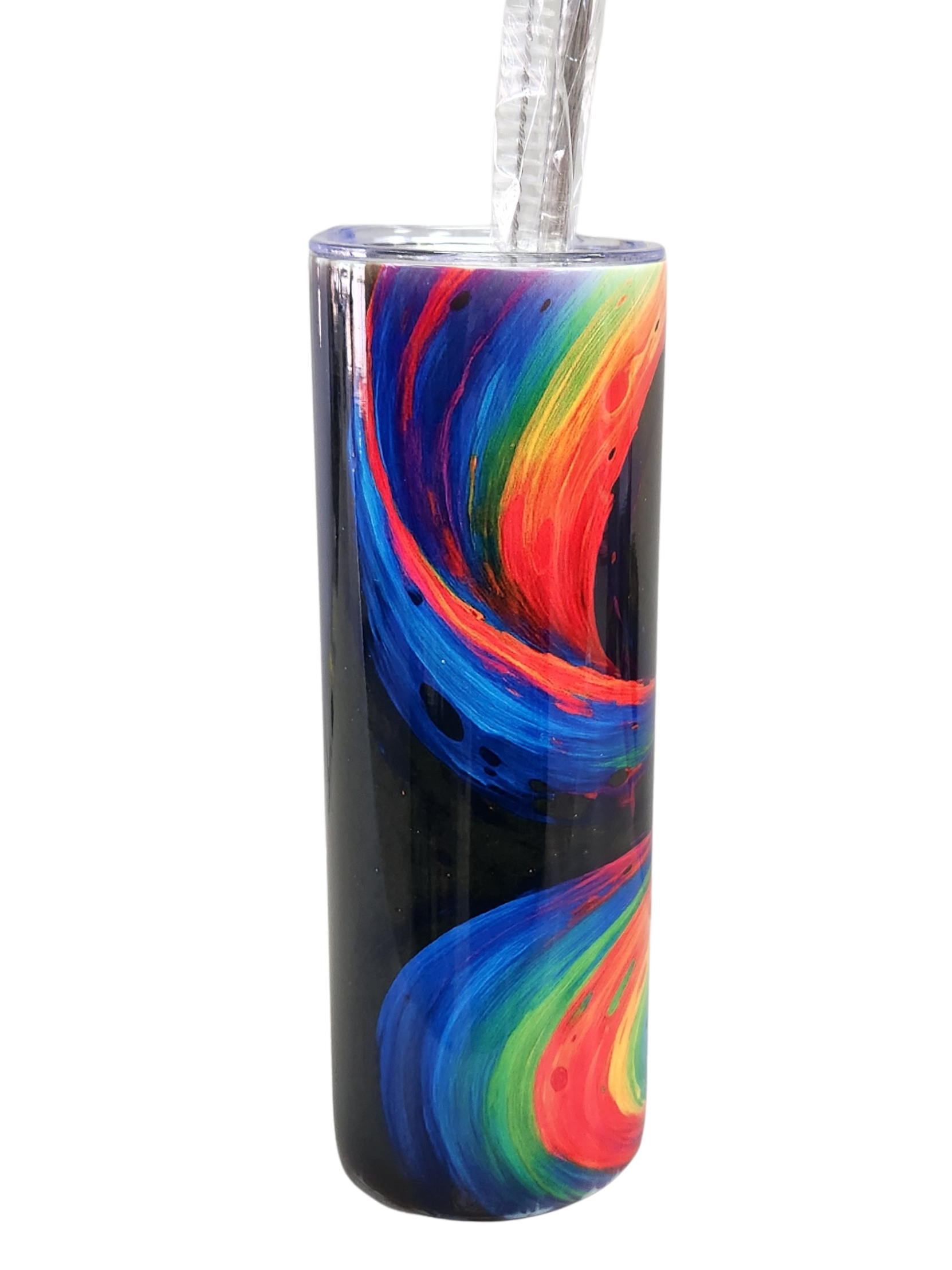Spectrum Swirl – 20oz Skinny Tumbler