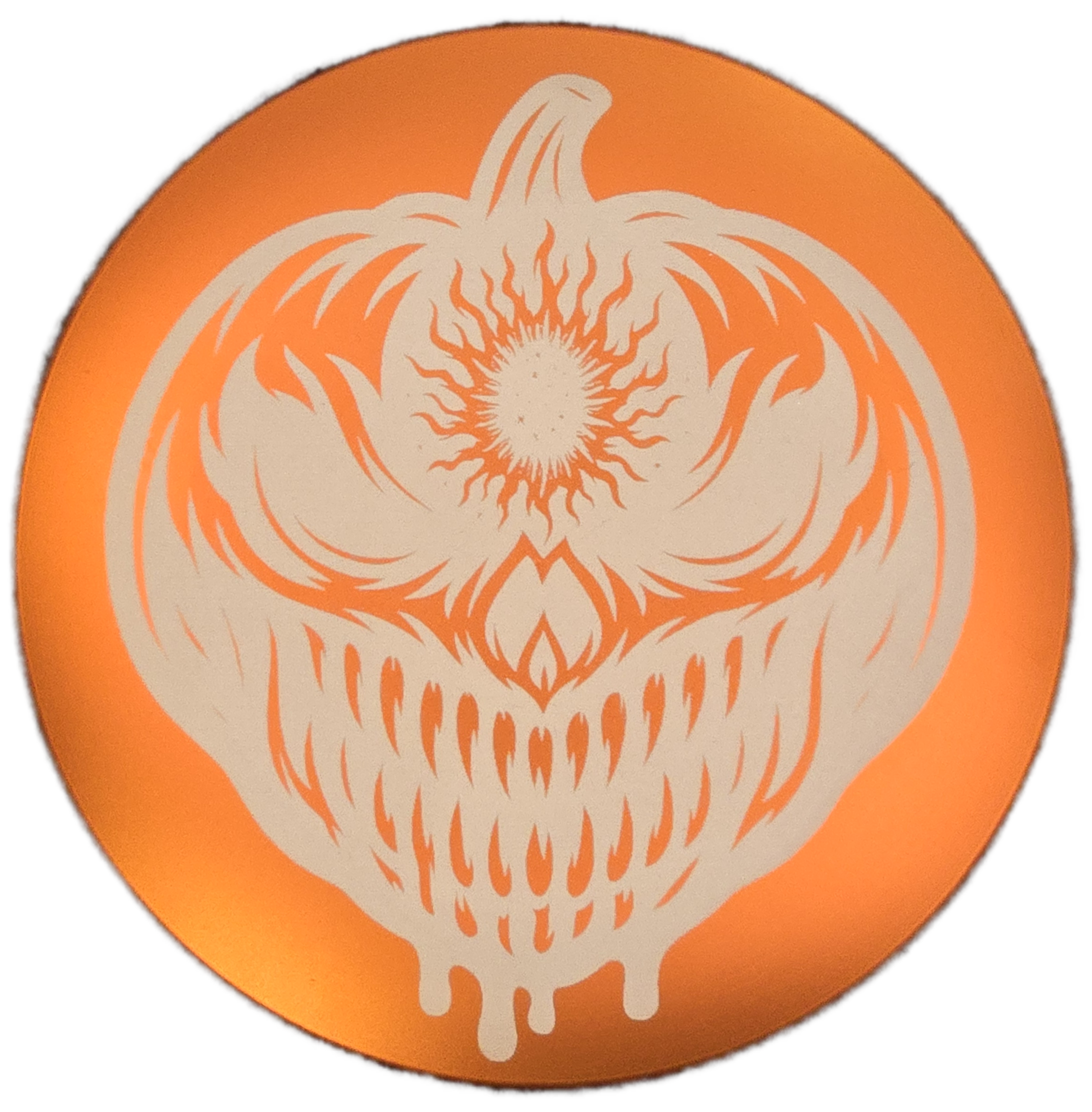 Portal Pumpkin – Metal Mini Marker