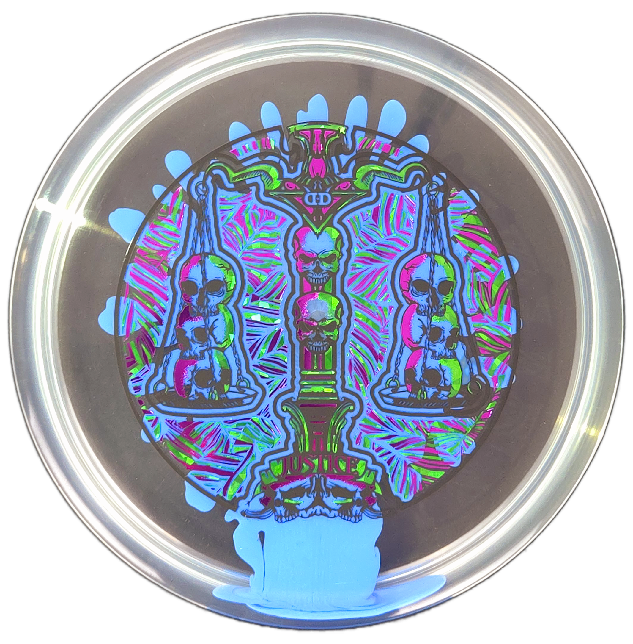 Dynamic Discs Justice – Lucid-Ice SplaDDer (Scales of Justice – 10 Year Anniversary)