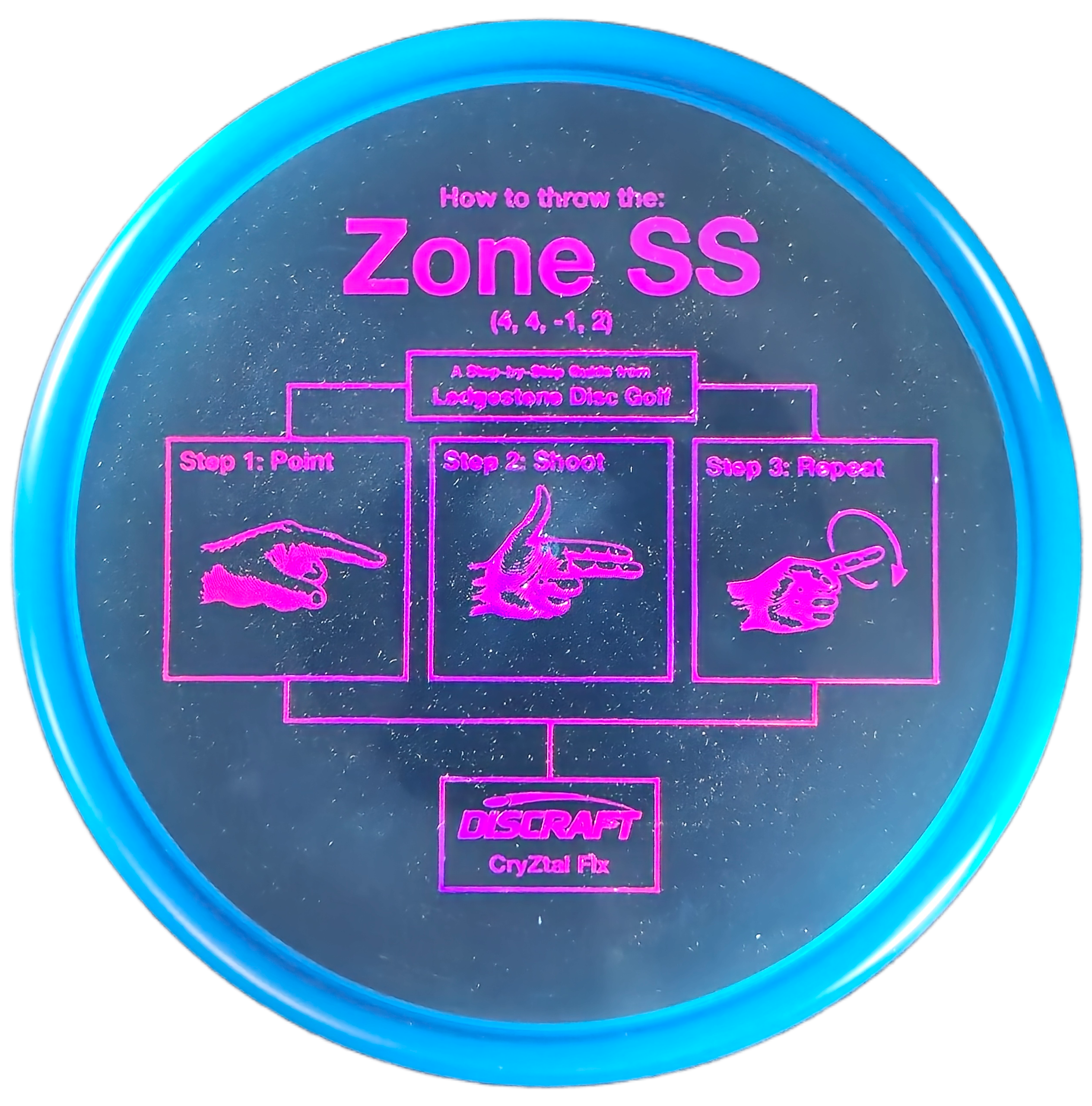 Discraft Zone SS – CryZtal FLX (Ledgestone 2026)