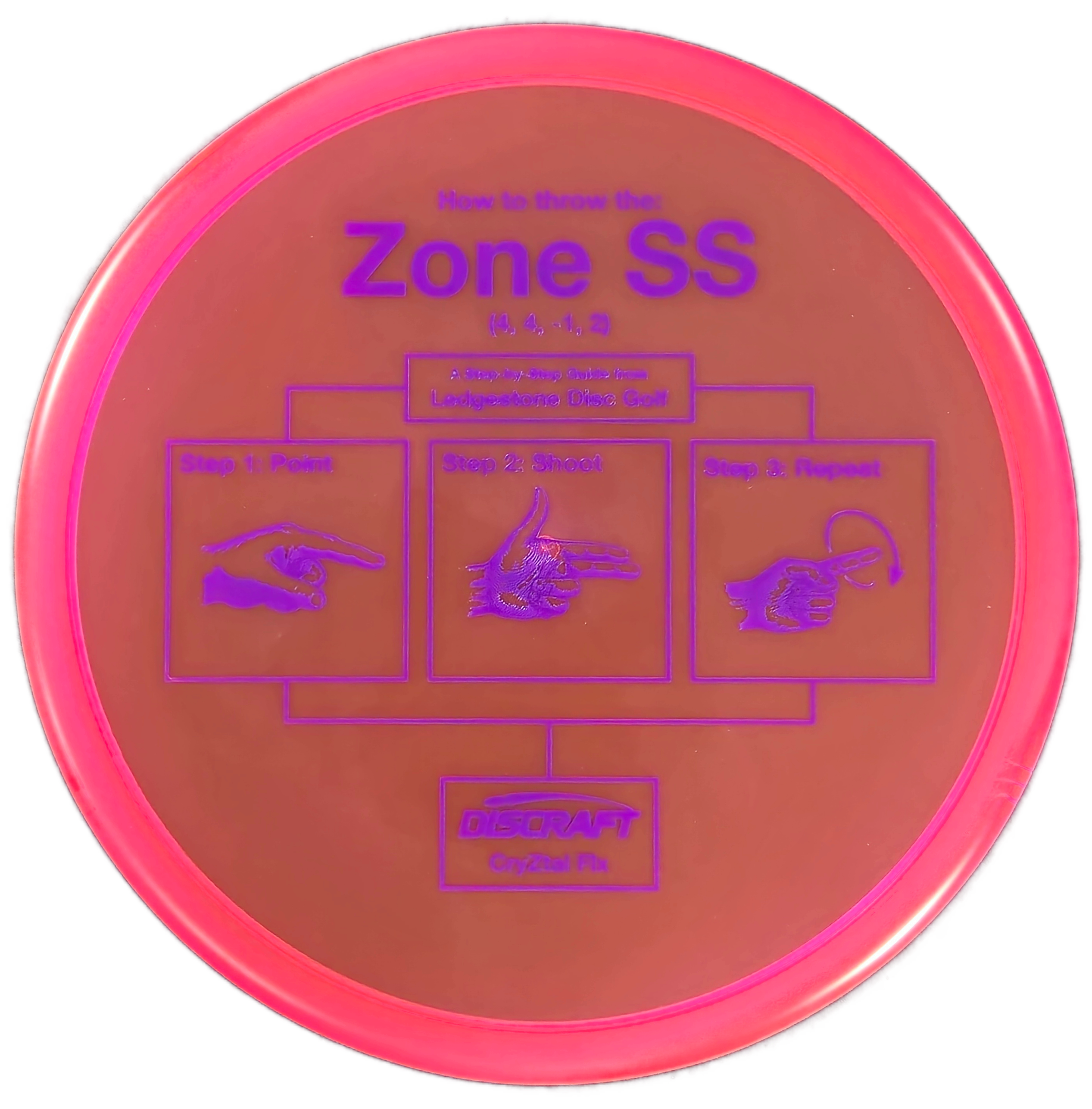 Discraft Zone SS – CryZtal FLX (Ledgestone 2026)