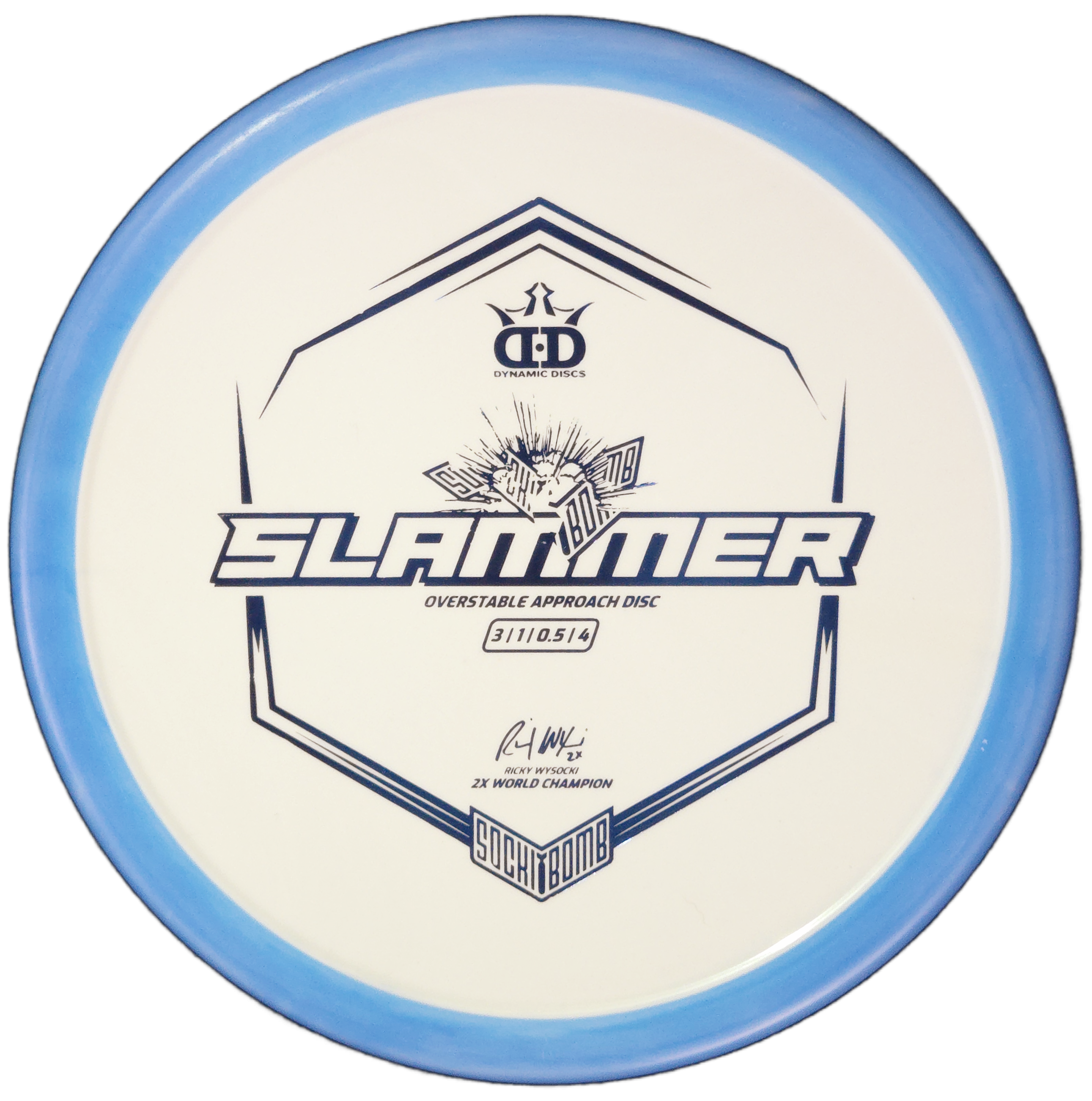 Dynamic Discs Sockibomb Slammer – Overstable Approach Disc