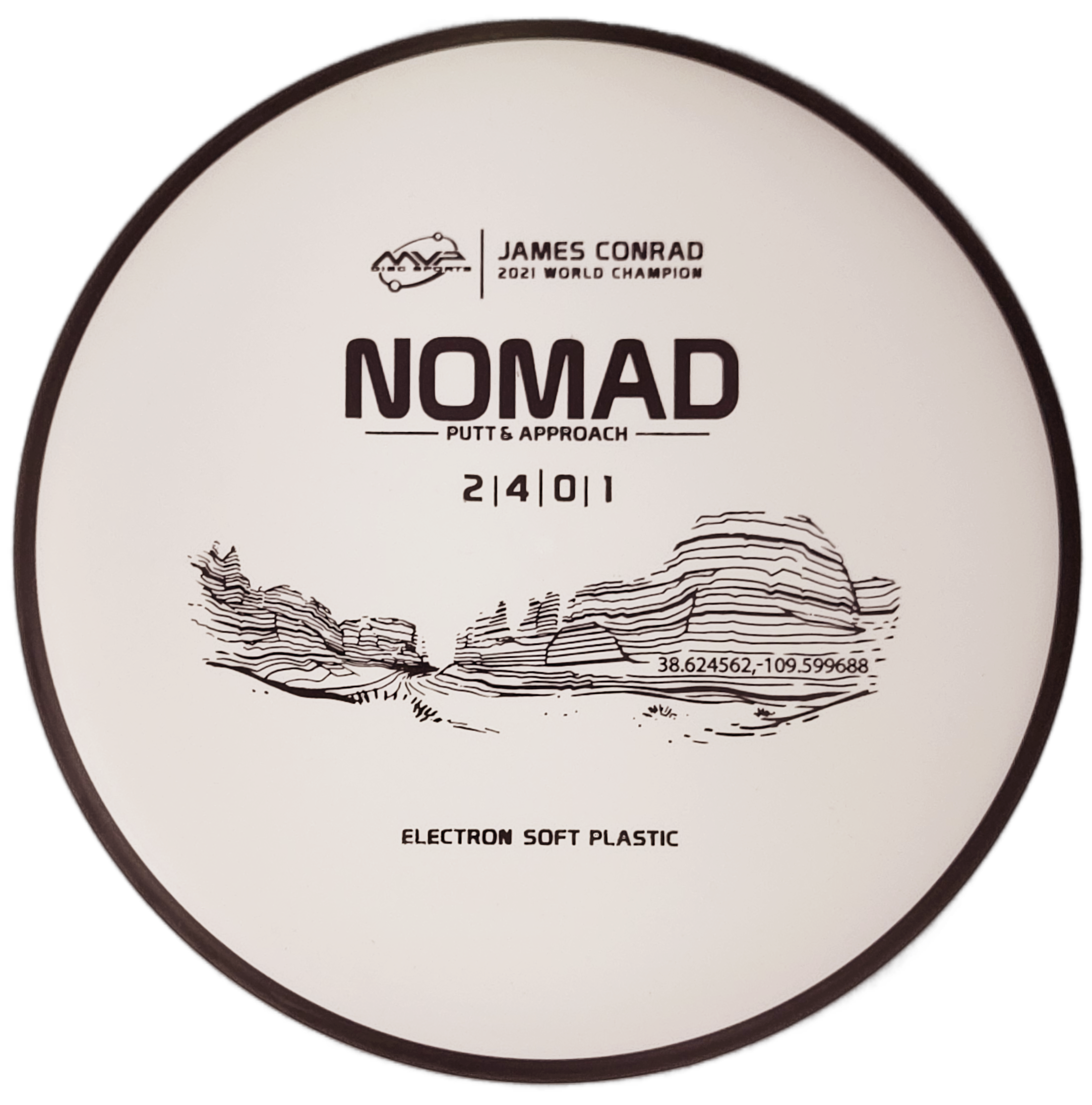 MVP Nomad - Putt & Approach Disc | James Conrad