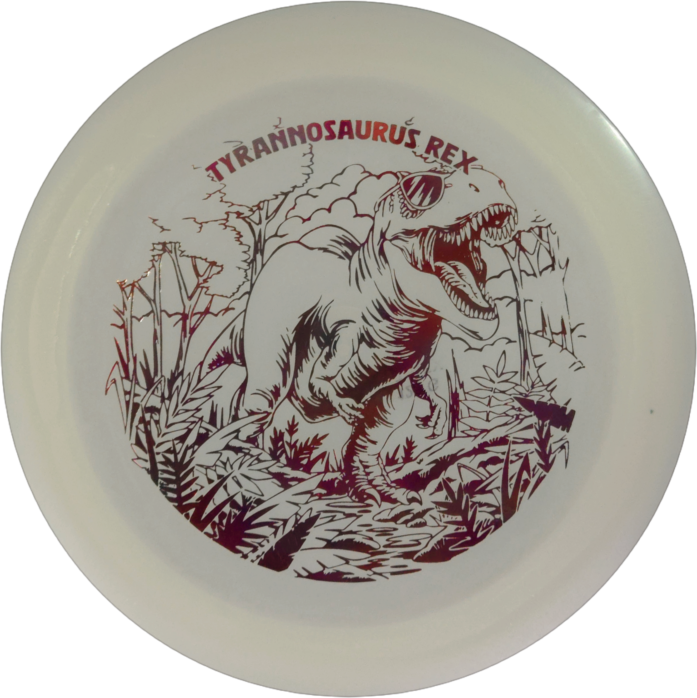 Dino Discs Tyrannosaurus Rex - Glow Lightweight Distance Driver