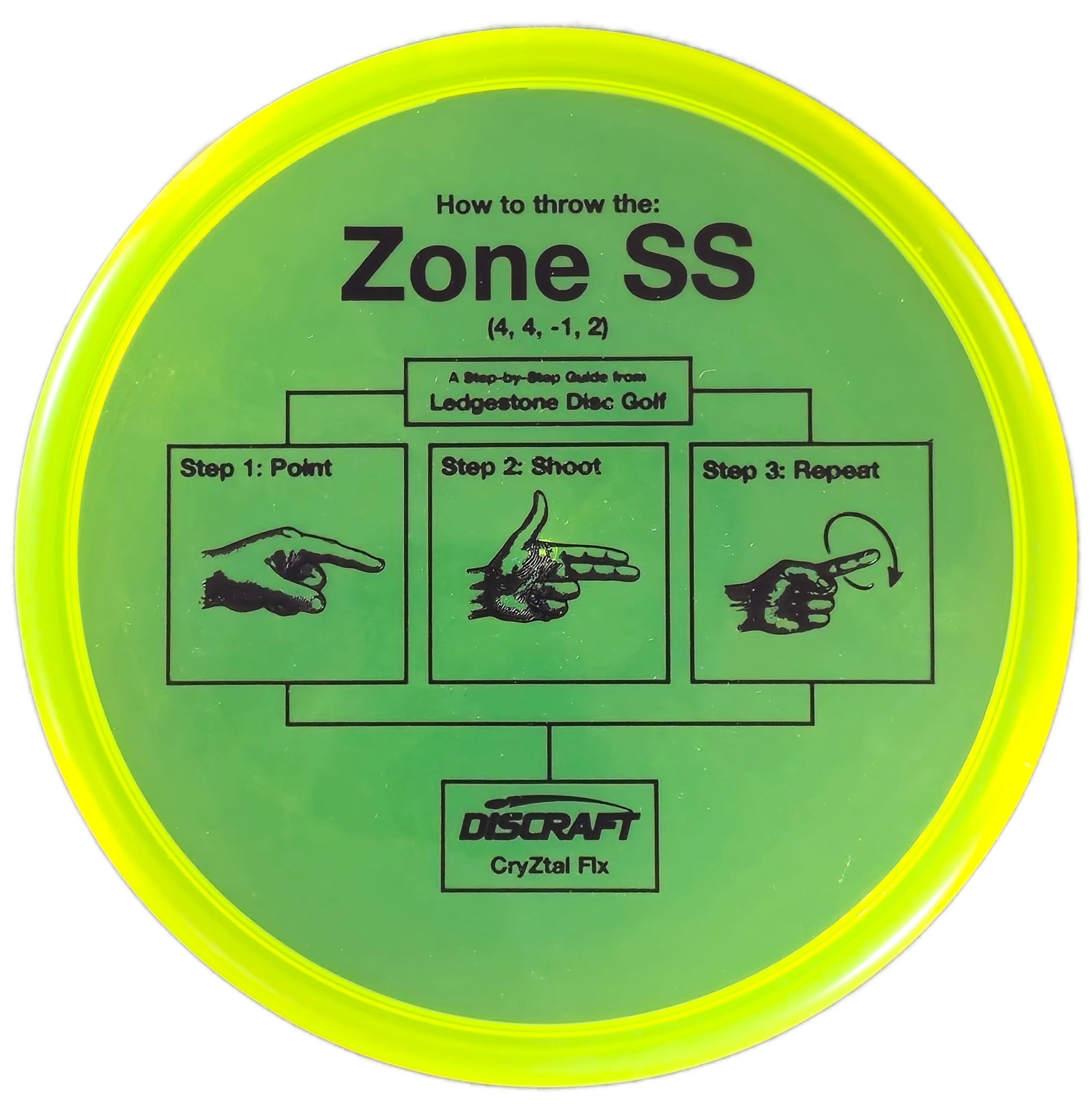 Discraft Zone SS – CryZtal FLX (Ledgestone 2026)