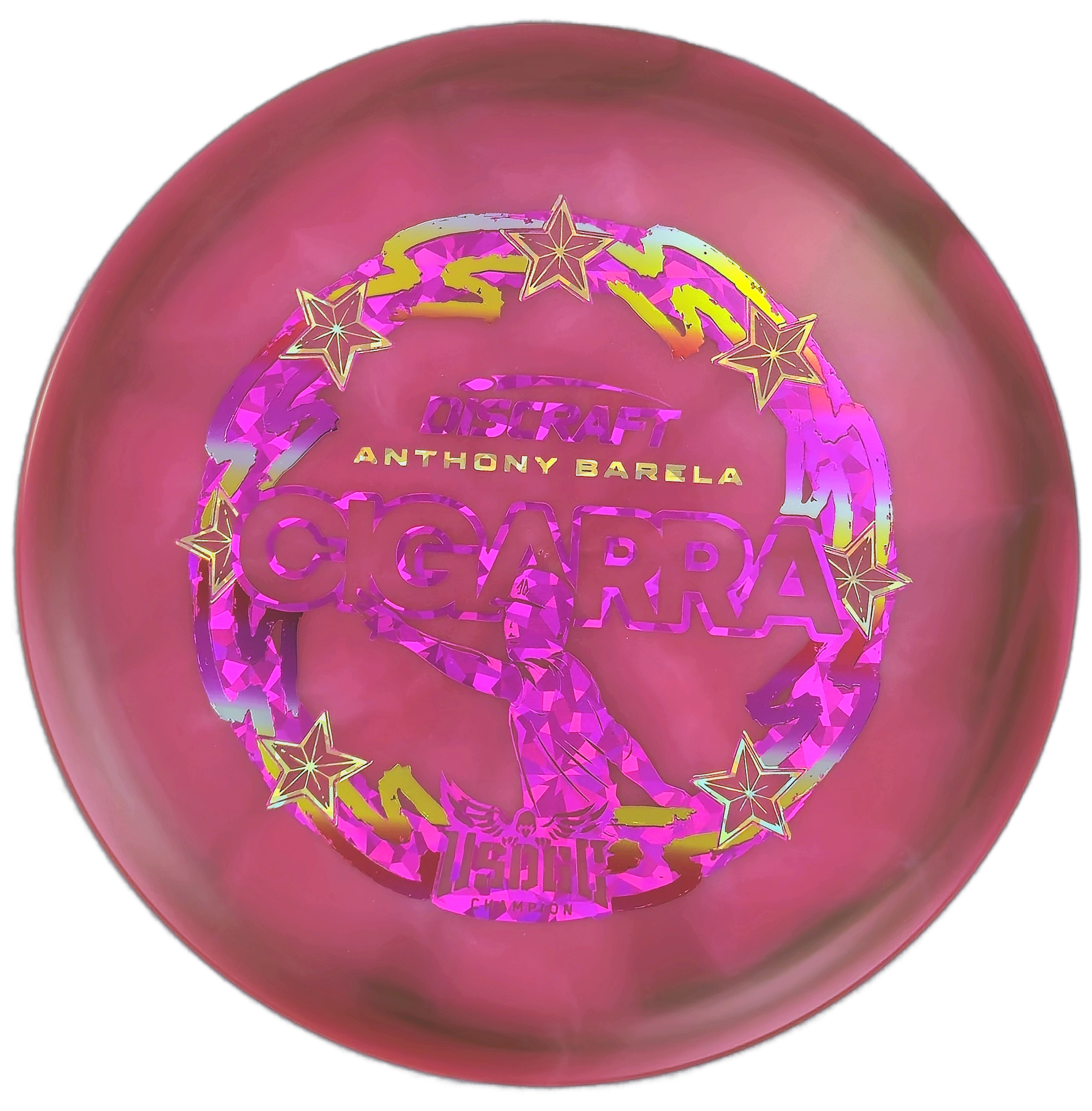 Discraft Cigarra – Z Swirl (Anthony Barela USDGC Triple Foil Edition)