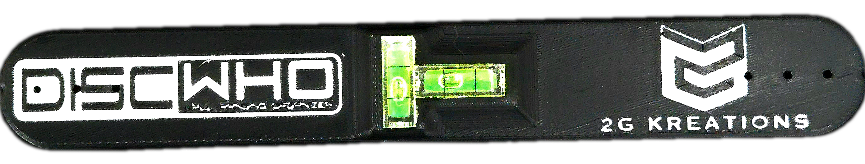 DiscWHO Hanging Template / Leveling Guide