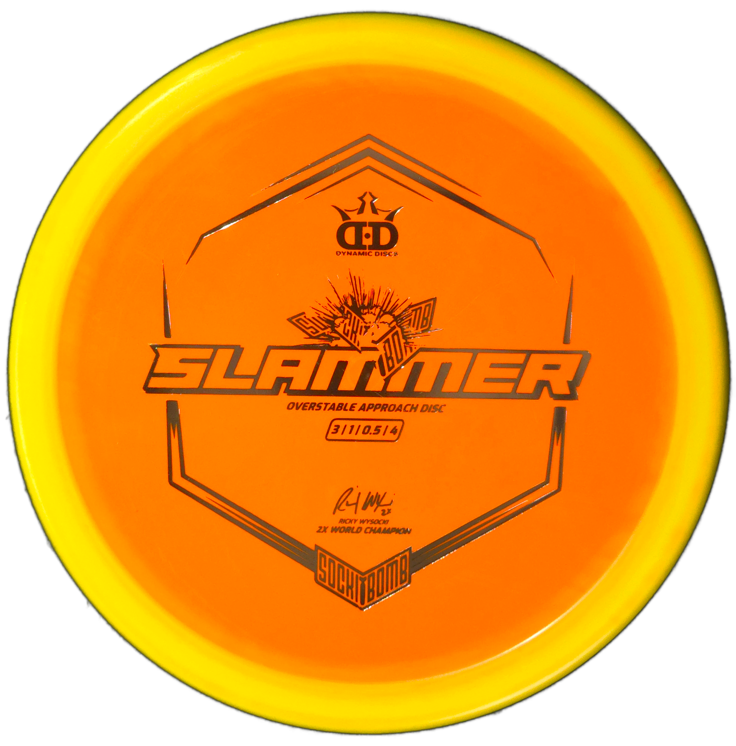 Dynamic Discs Sockibomb Slammer – Overstable Approach Disc