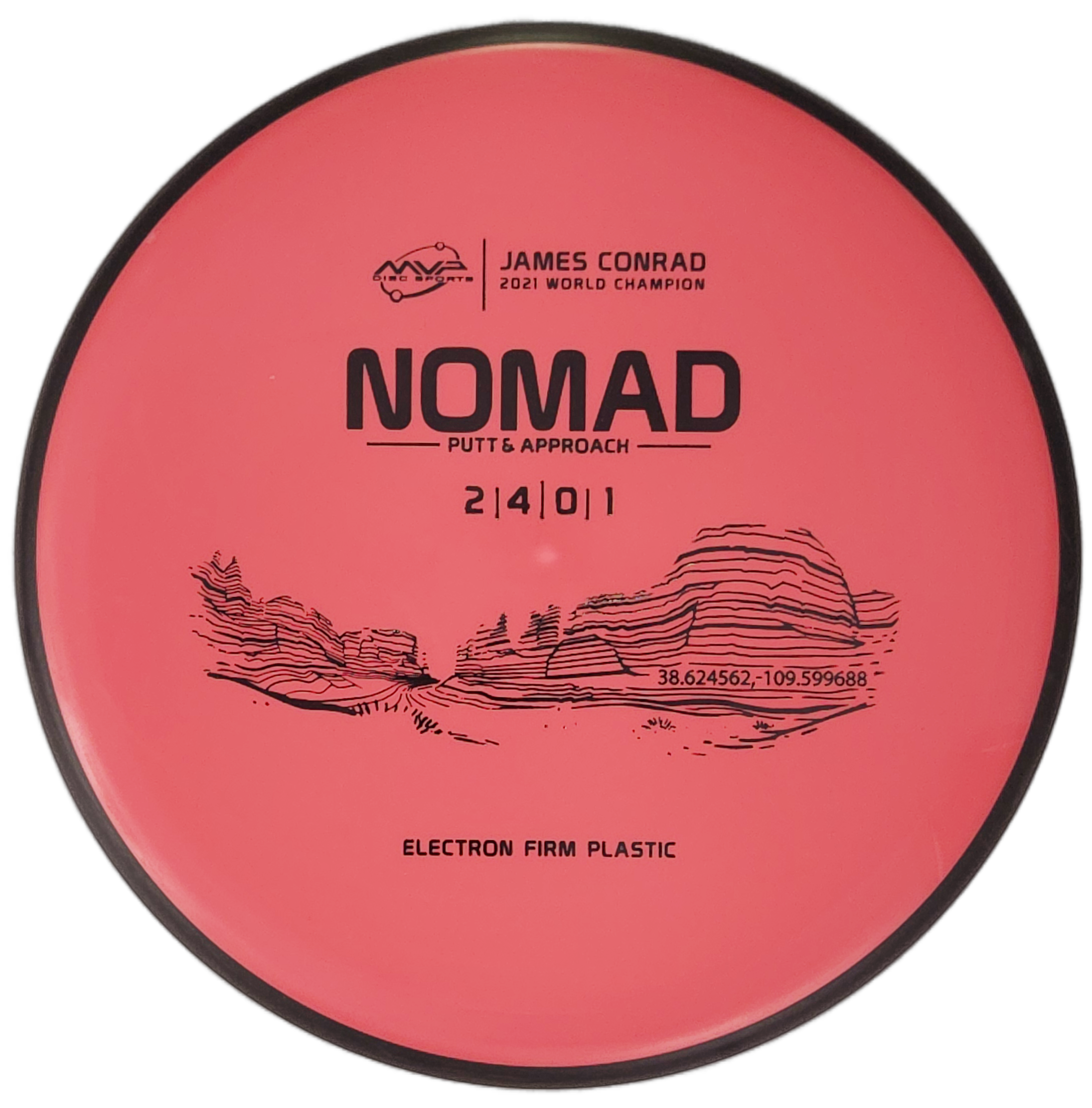 MVP Nomad - Putt & Approach Disc | James Conrad