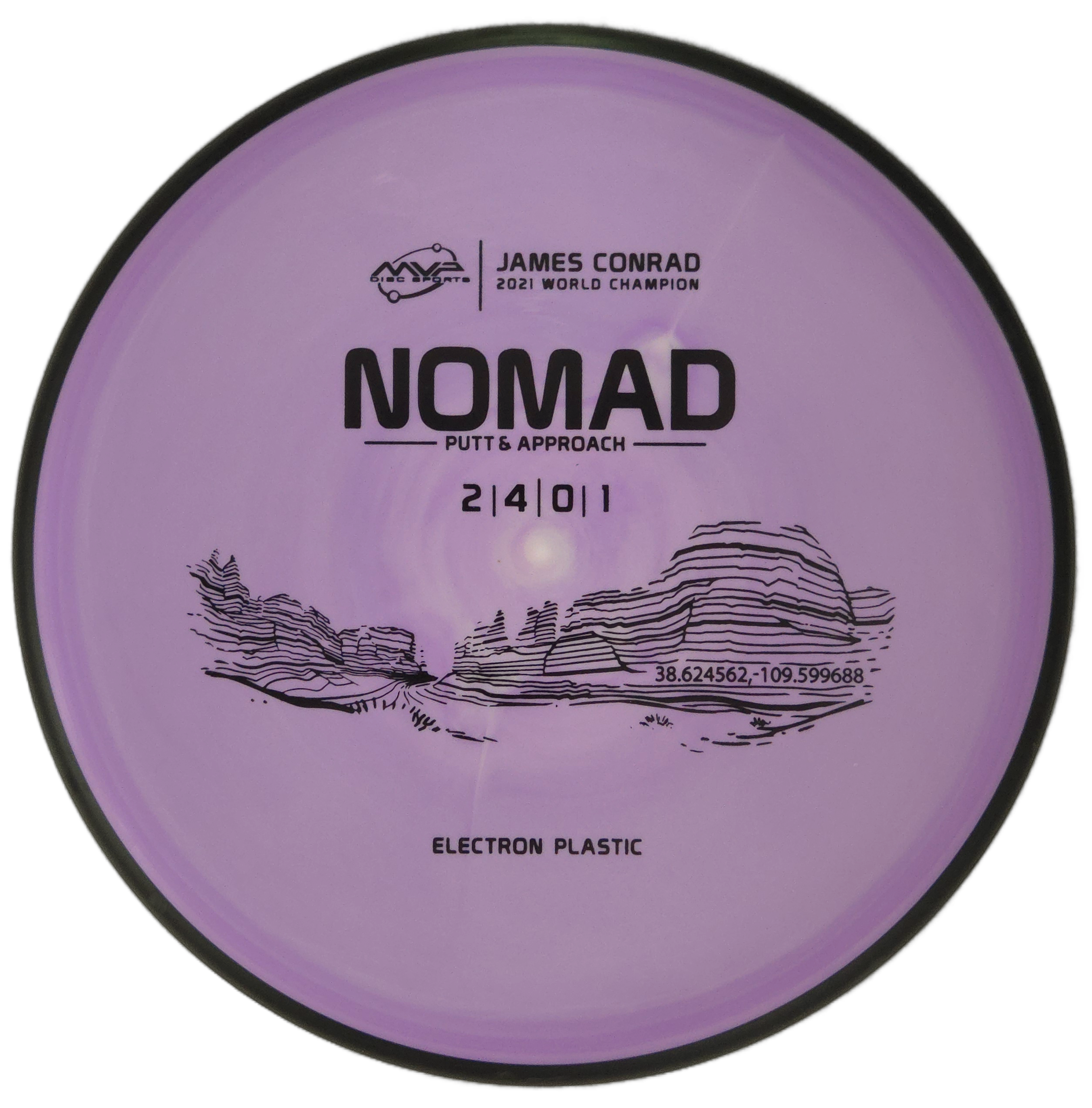 MVP Nomad - Putt & Approach Disc | James Conrad