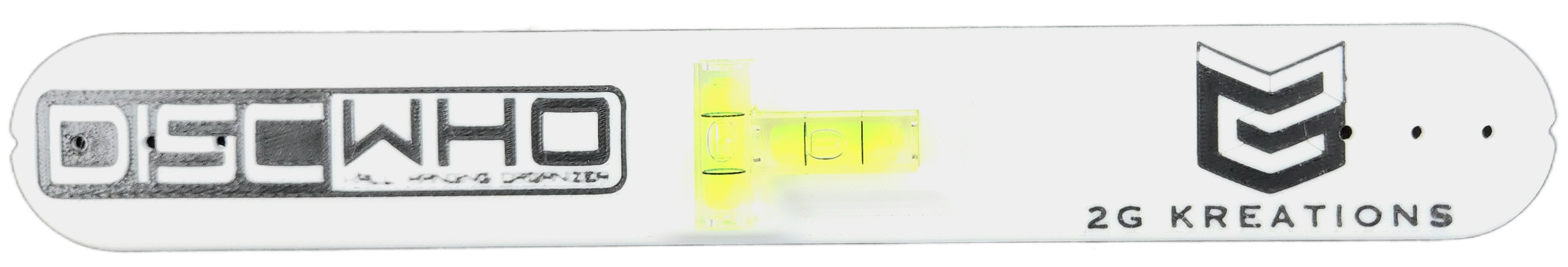 DiscWHO Hanging Template / Leveling Guide