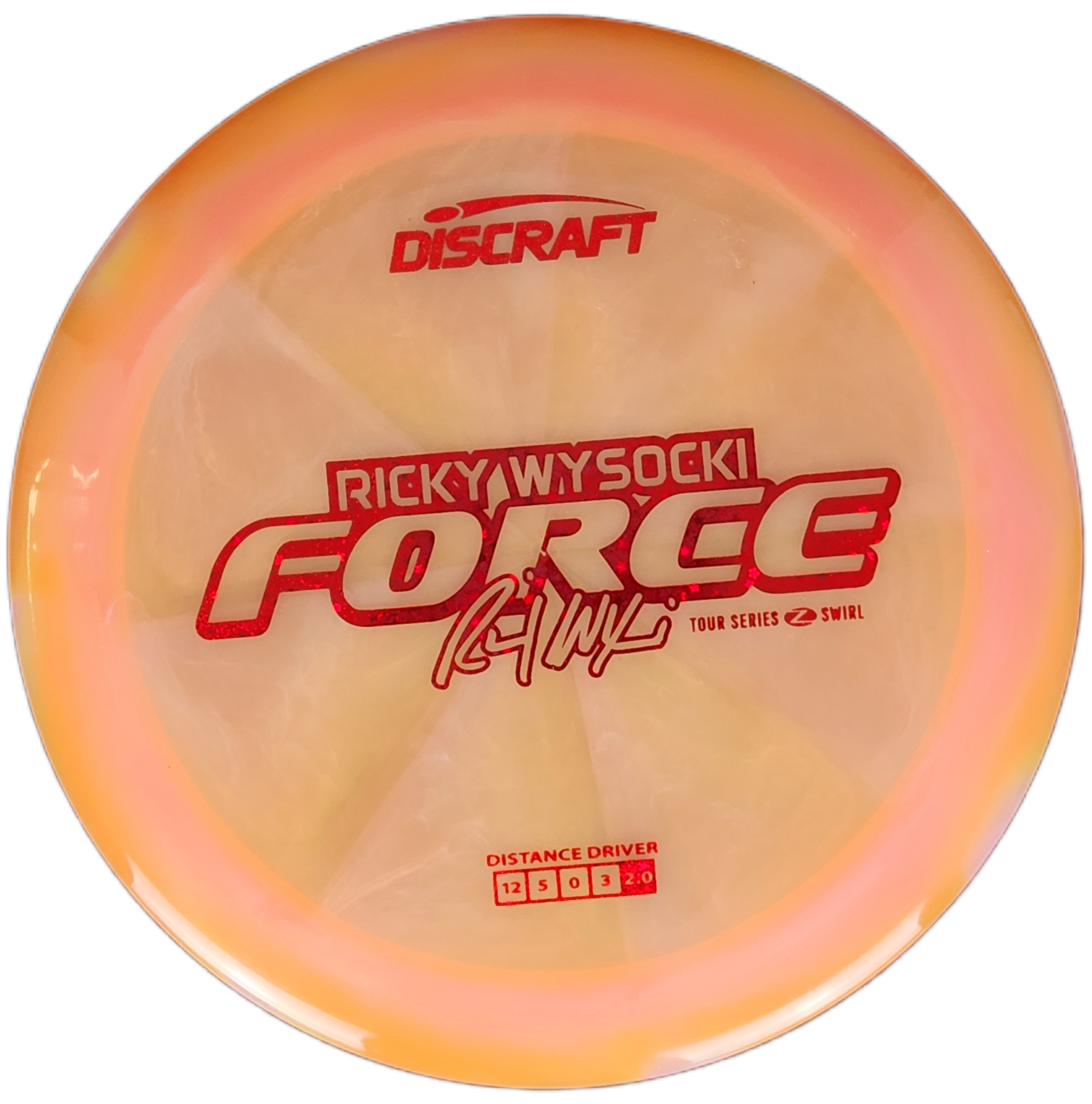 Discraft Force - Ricky Wysocki Tour Series Z Swirl
