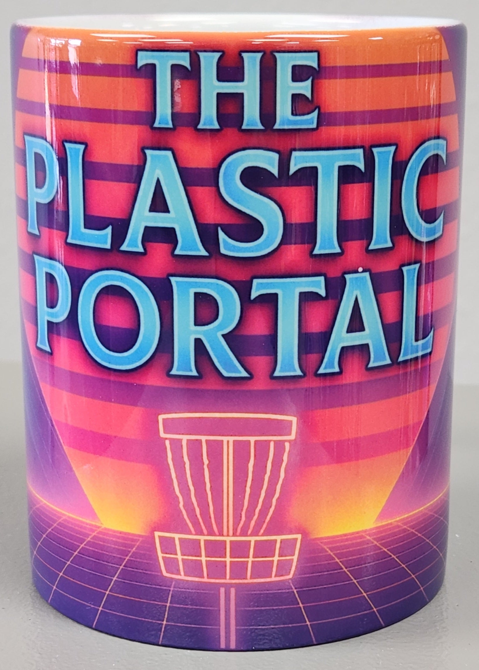 Sunset Synth - Disc Golf Mug