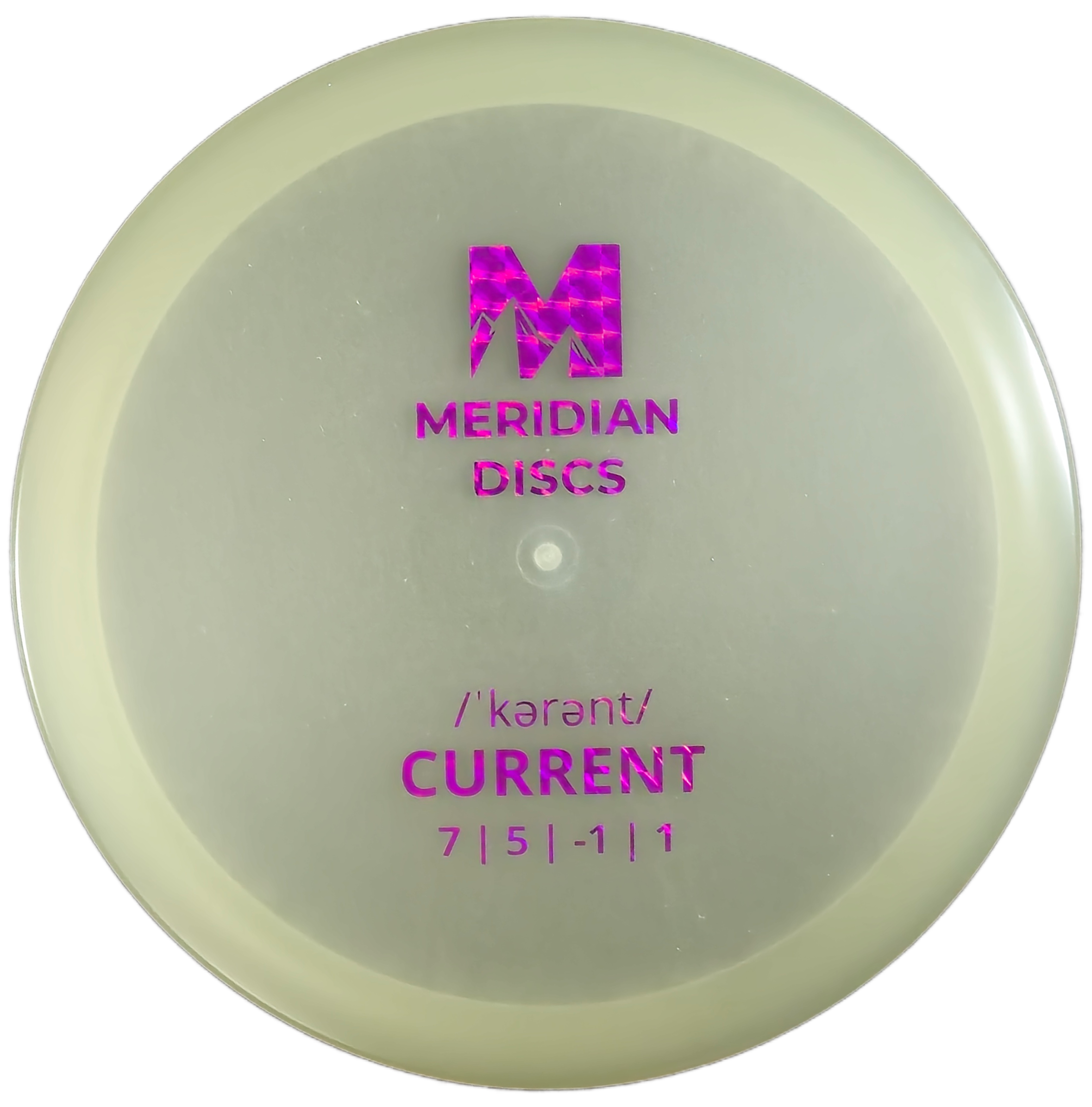 Meridian Discs Current – Hyalite Glow