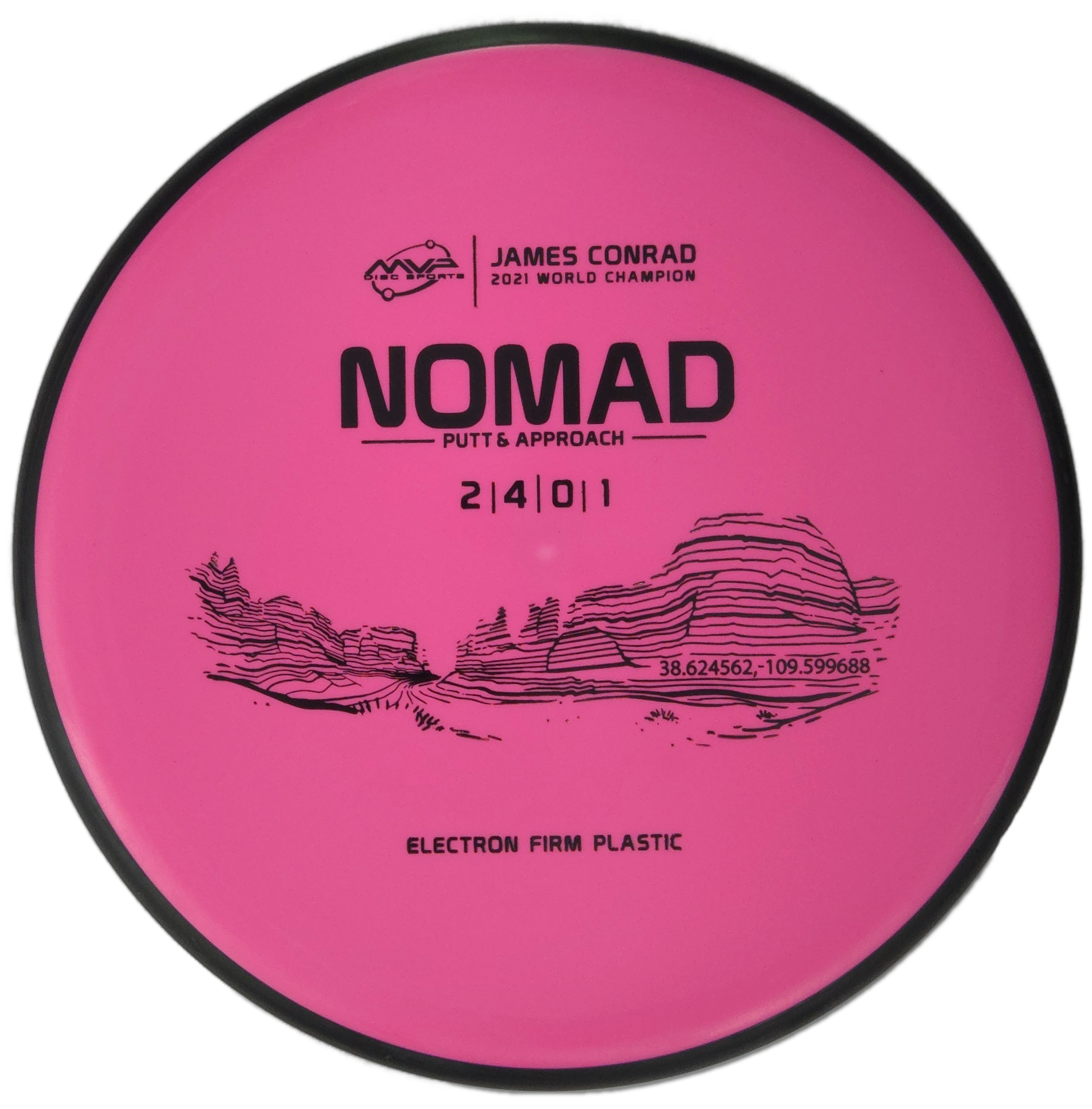 MVP Nomad - Putt & Approach Disc | James Conrad