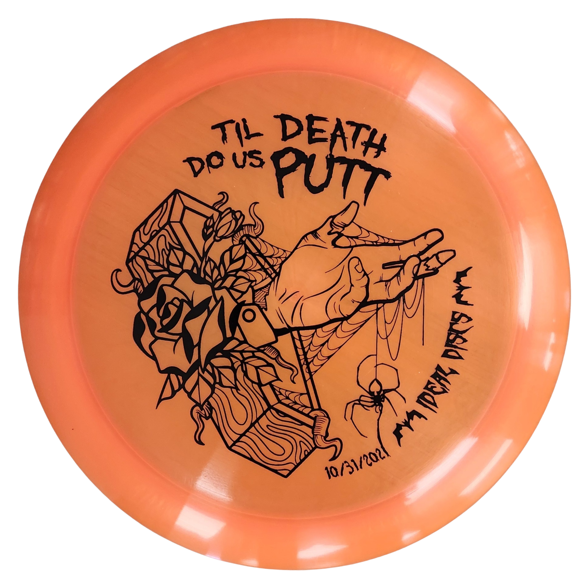 Discraft Thrasher - 2021 Ideal Discs Til Death Do Us Putt (Z Plastic)