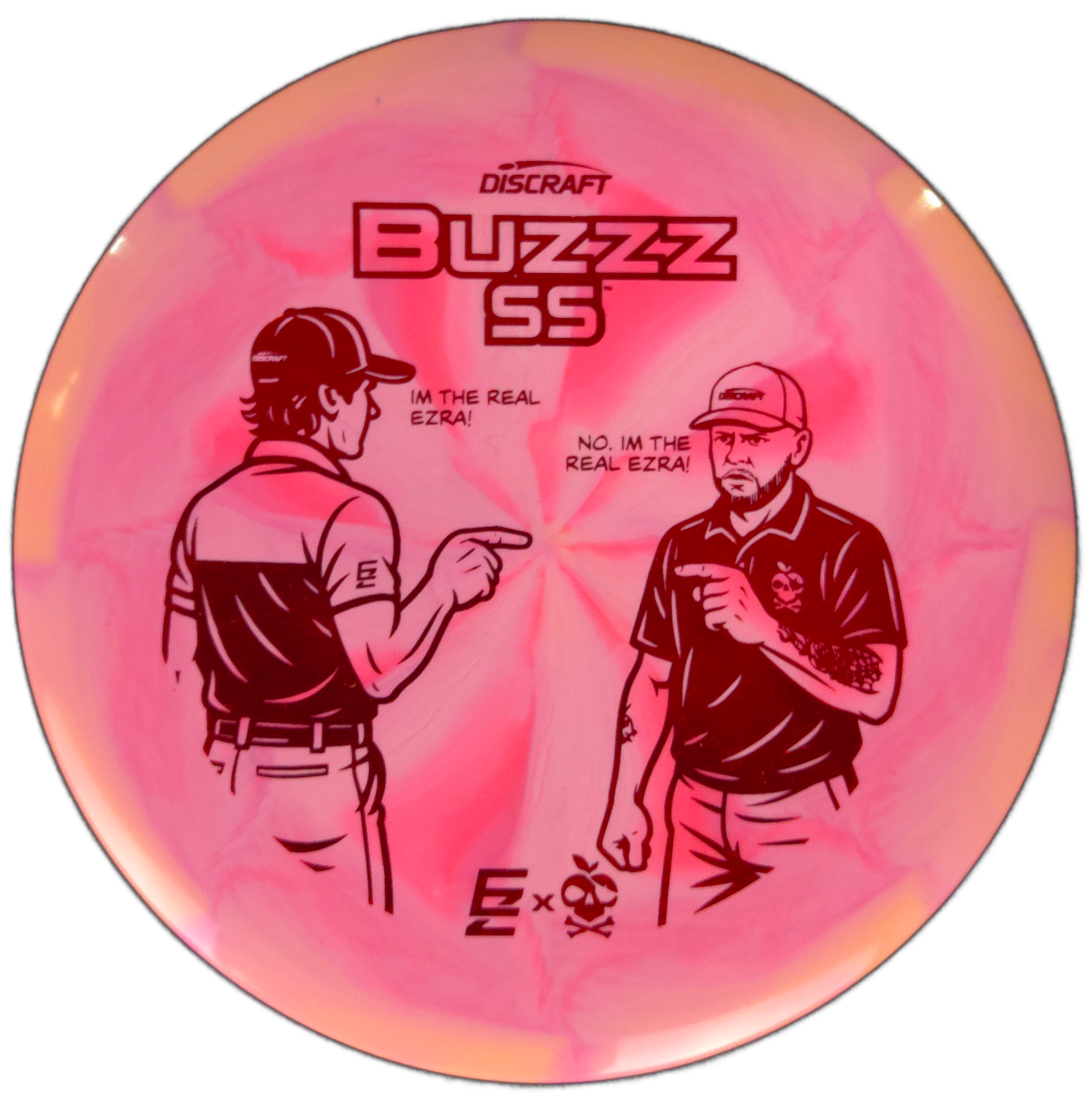 Discraft Buzzz SS — Ezra Robinson vs. Ezra Aderhold Collab (ESP Swirl)