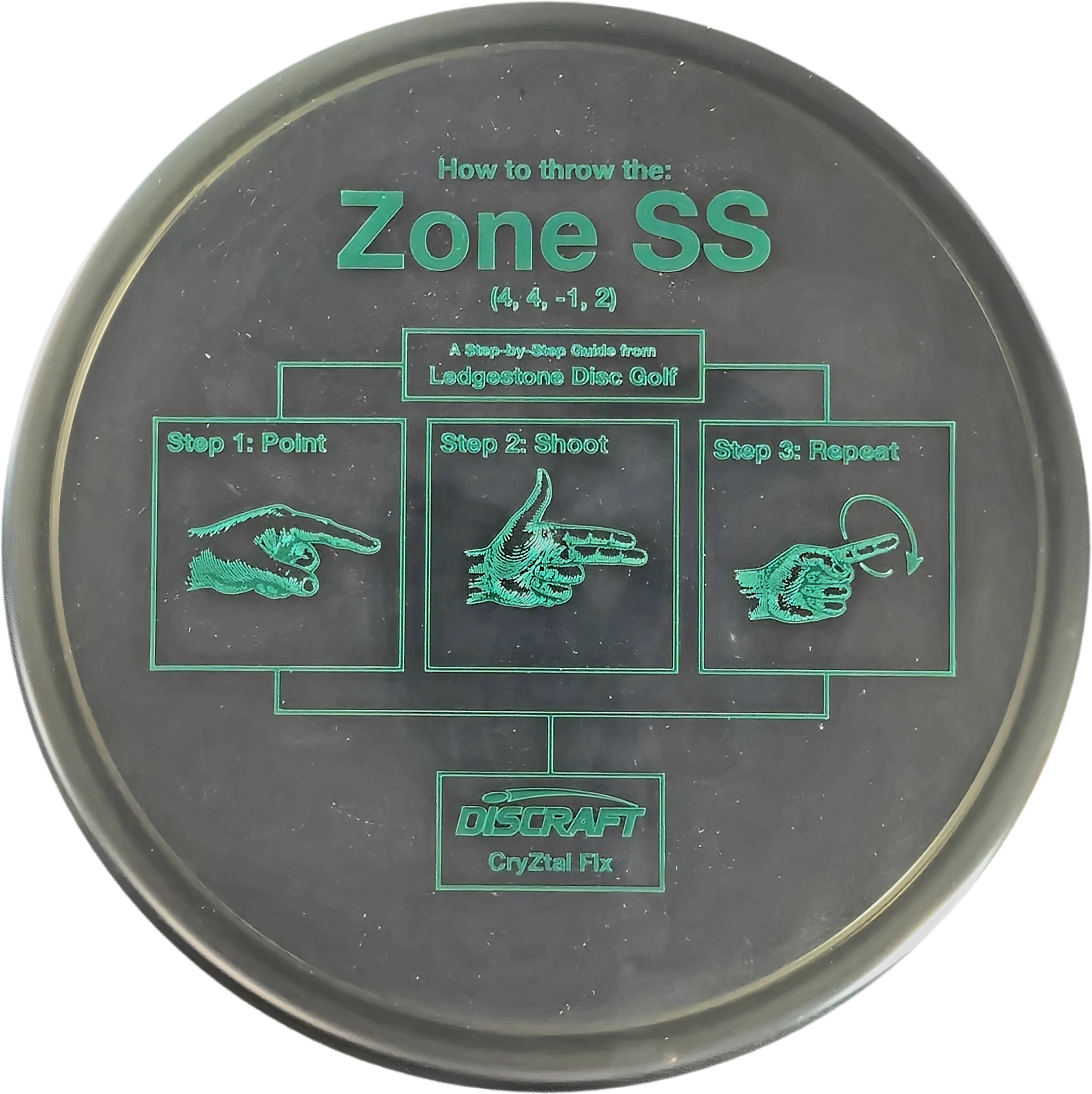 Discraft Zone SS – CryZtal FLX (Ledgestone 2026)
