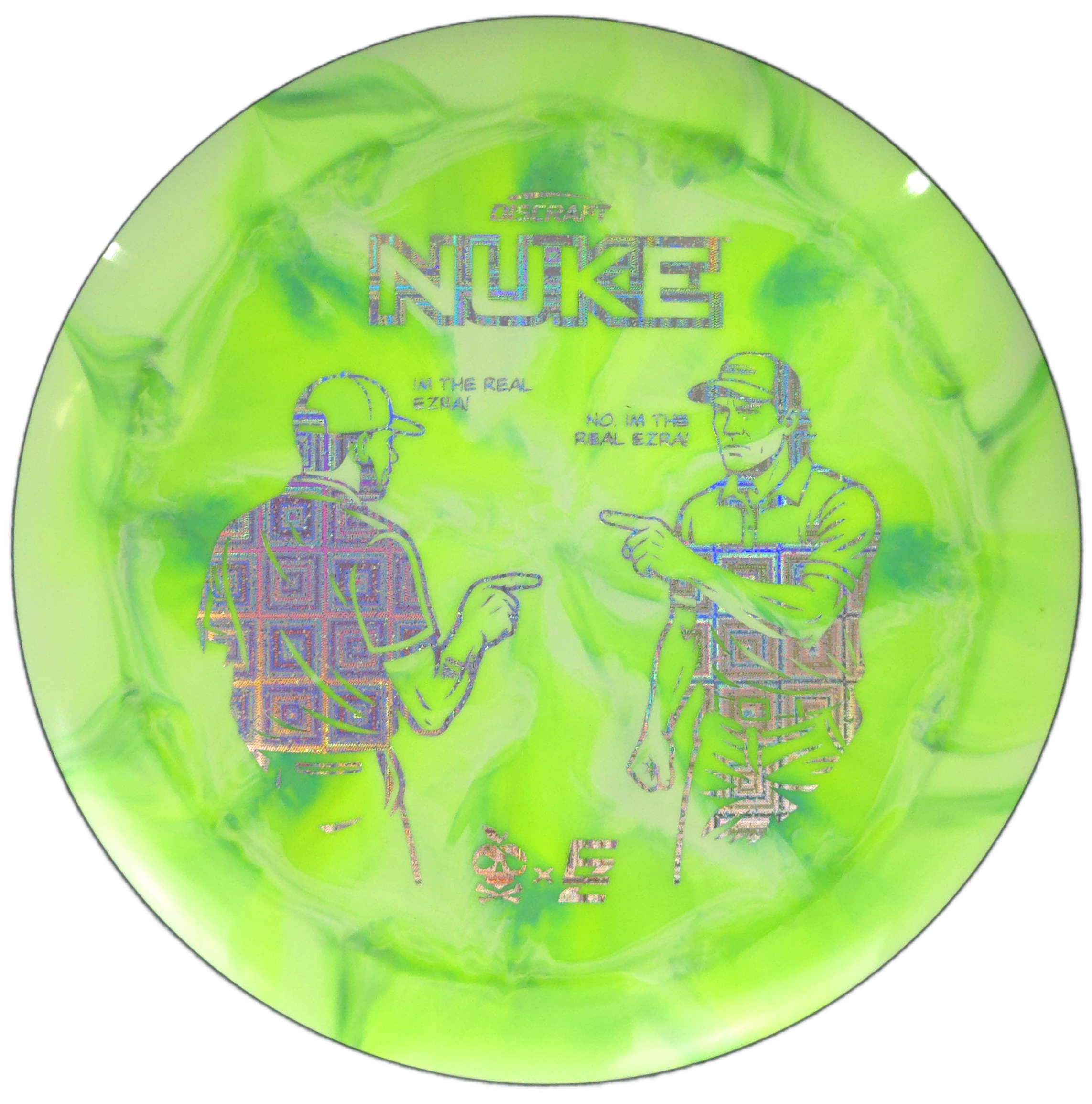 Discraft Nuke — Ezra Aderhold vs. Ezra Robinson Collab (ESP Swirl)