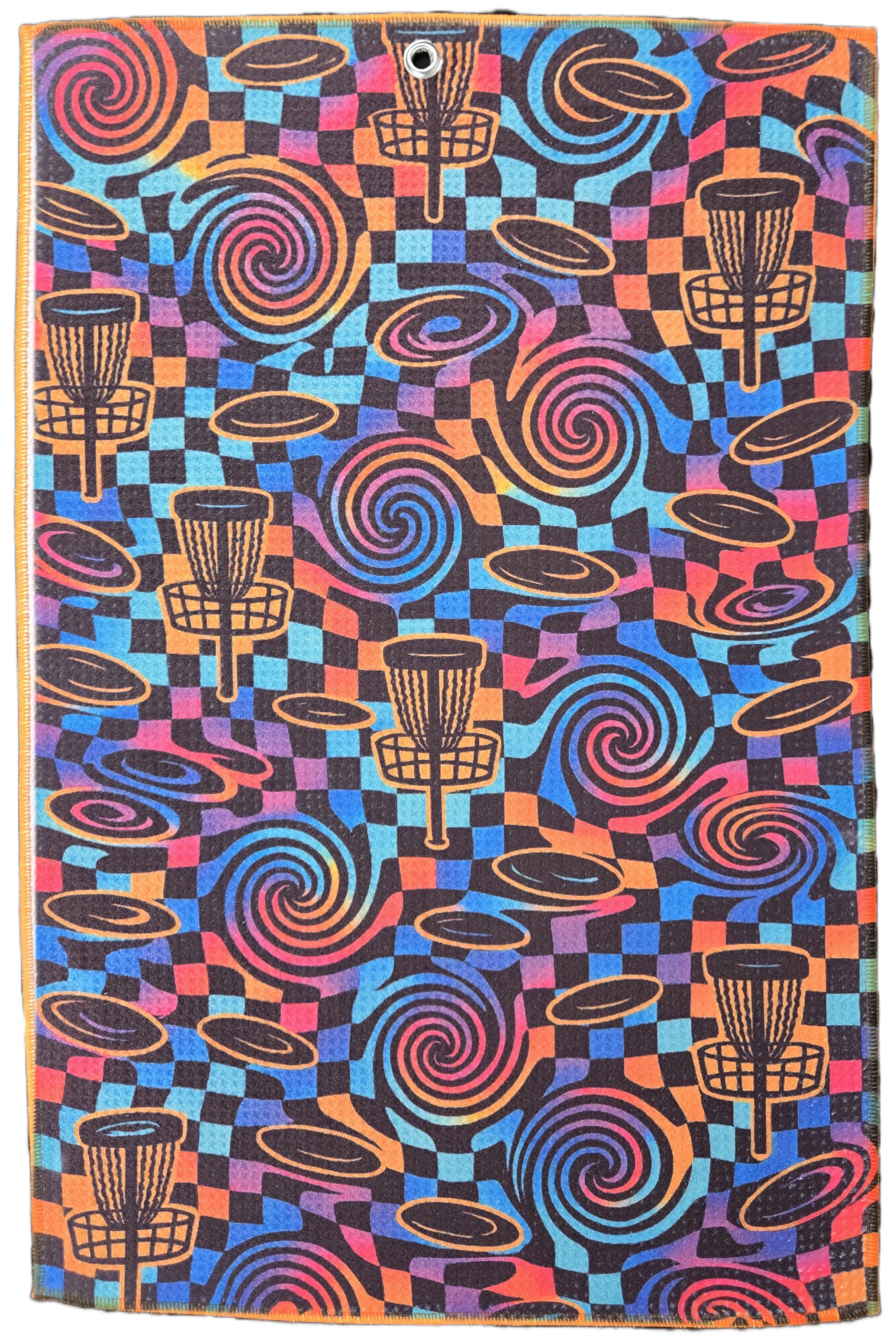 Warp Grid – Misprint Disc Golf Towel
