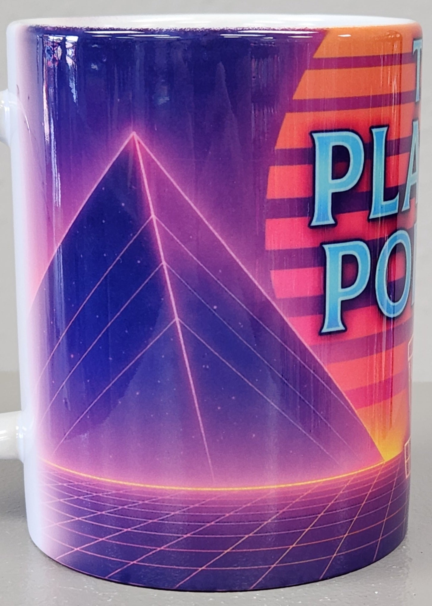 Sunset Synth - Disc Golf Mug