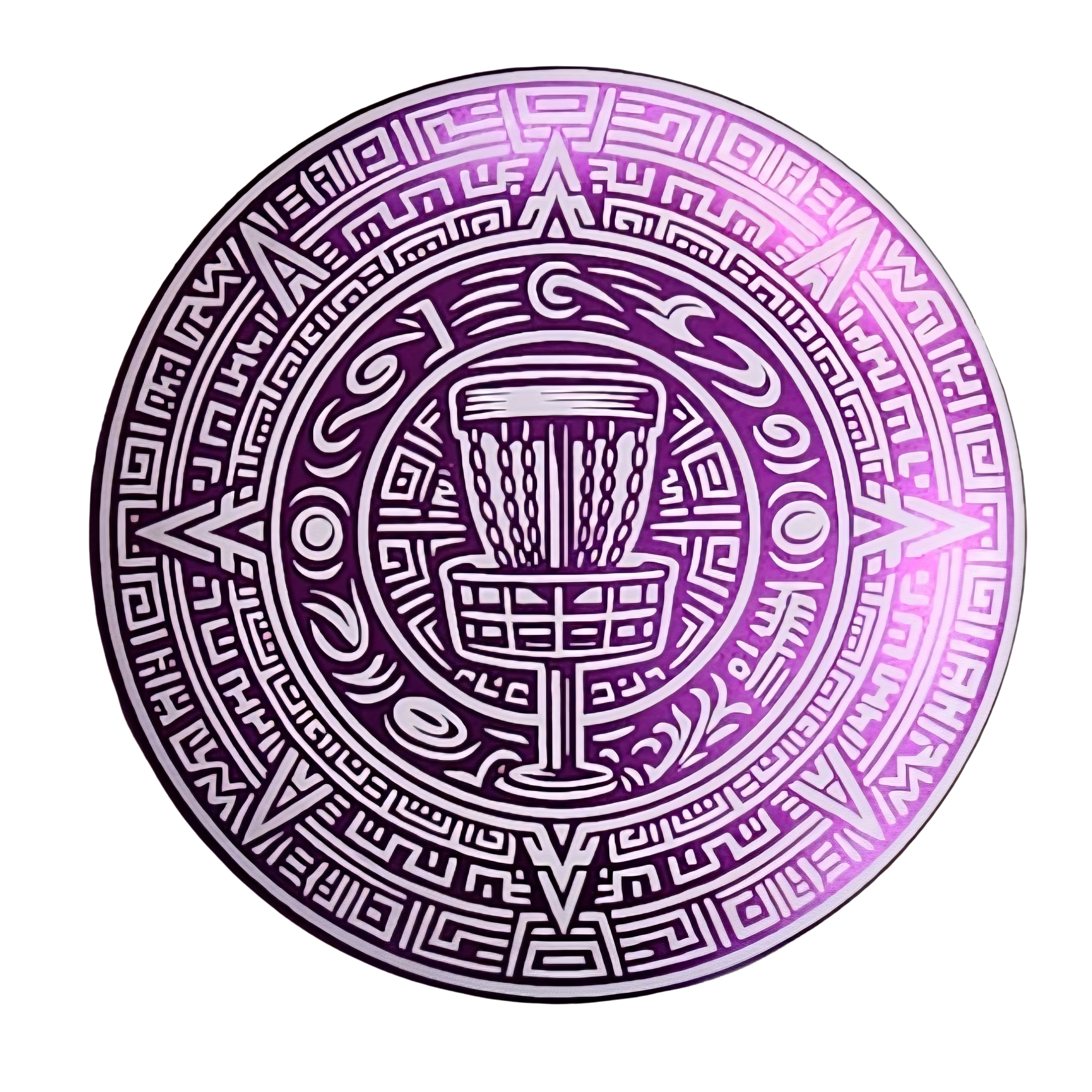 Aztec Basket - Metal Mini Marker