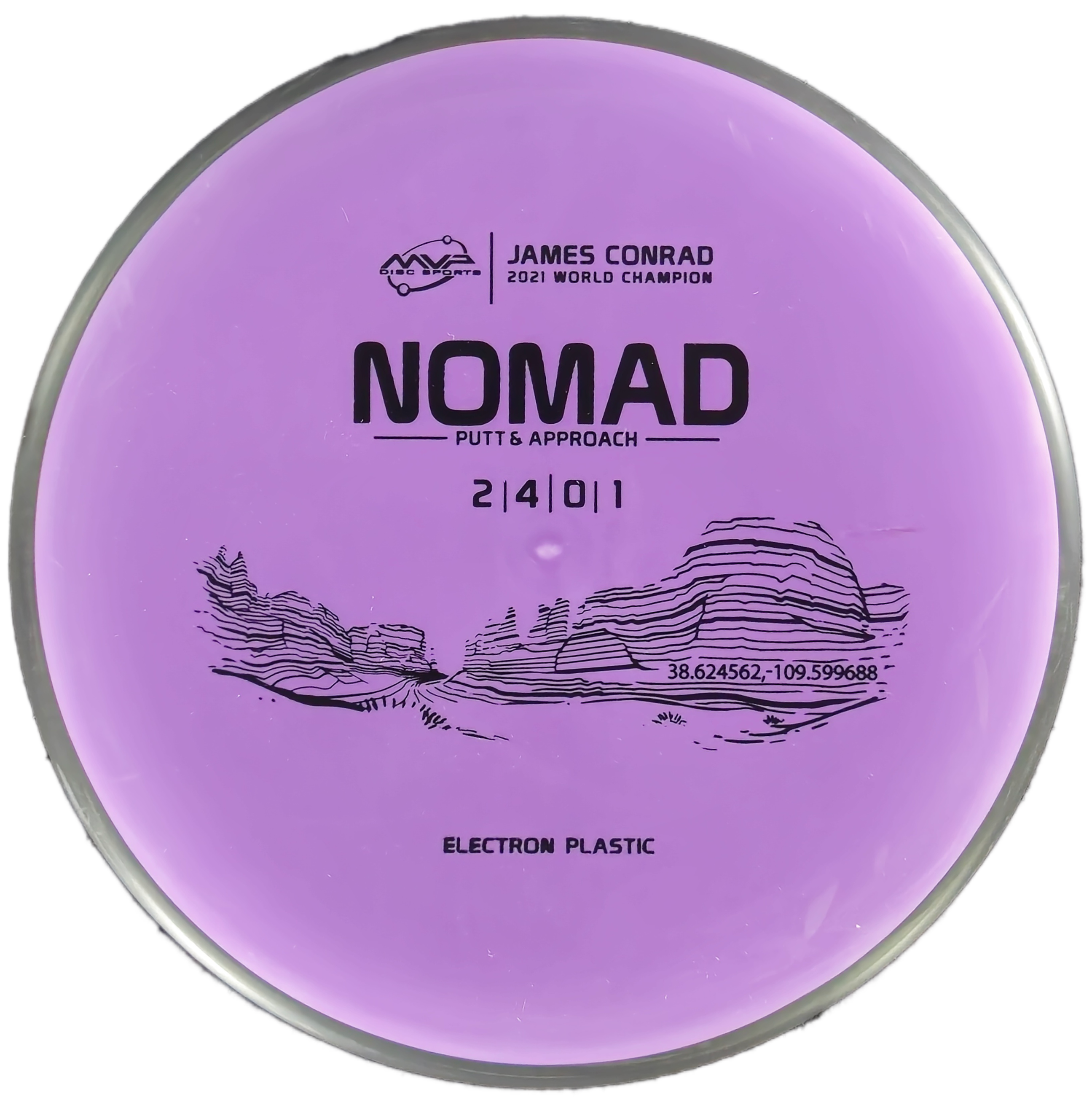 MVP Nomad - Putt & Approach Disc | James Conrad