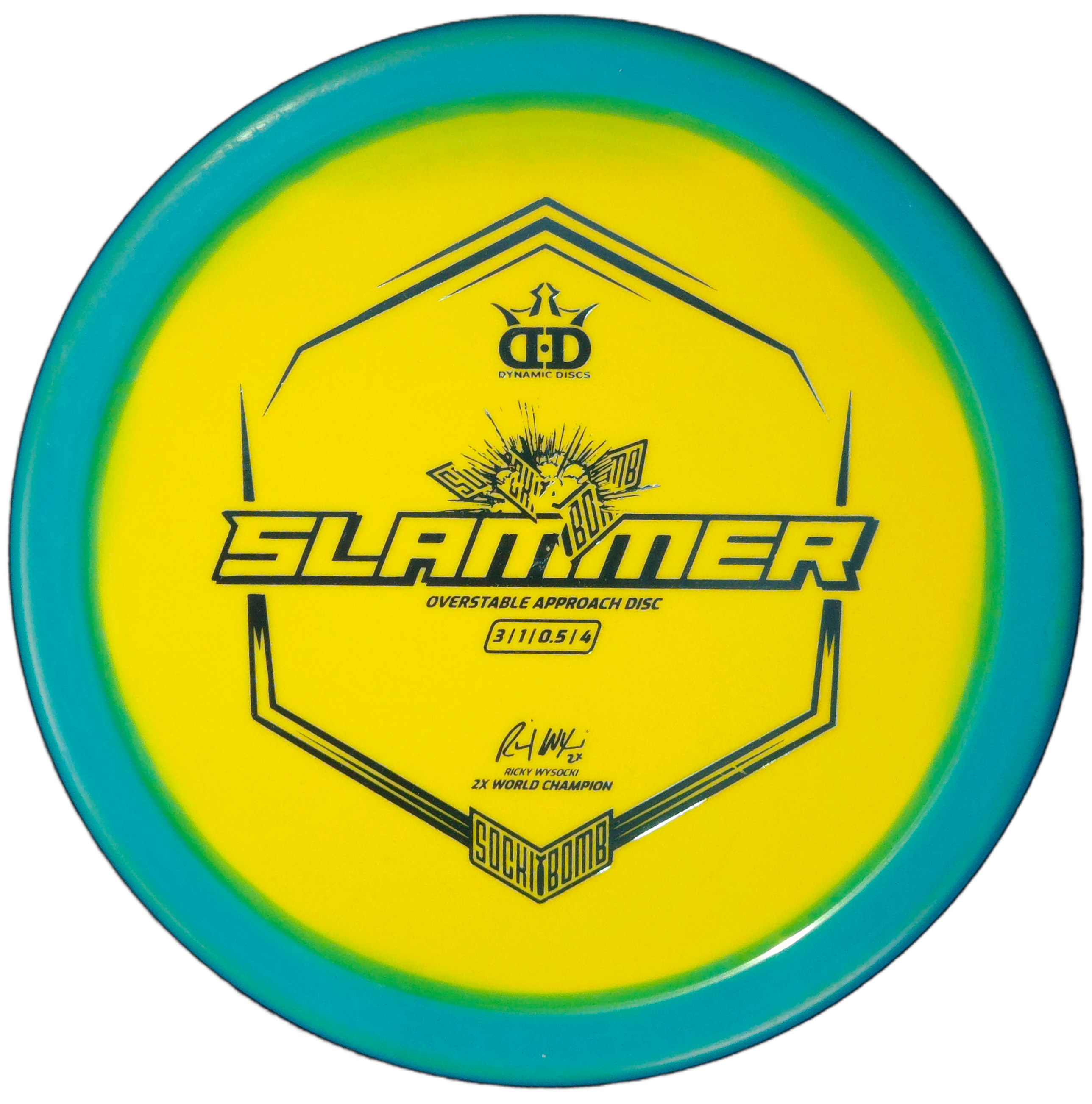 Dynamic Discs Sockibomb Slammer – Overstable Approach Disc