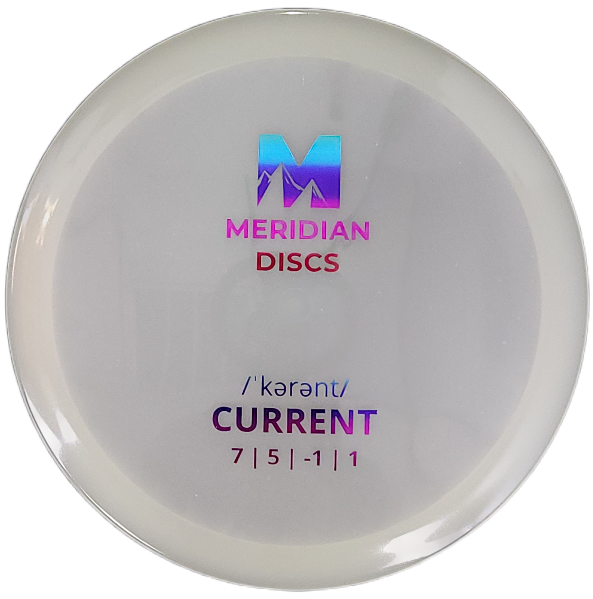 Meridian Discs Current – Hyalite Glow